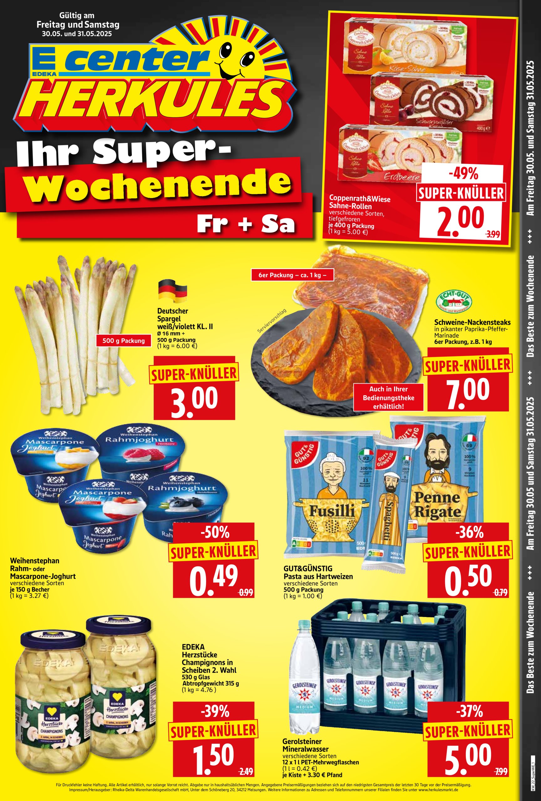 herkules - Herkules - Sonderbeilage-Prospekt gültig von 30.05. bis 31.05.