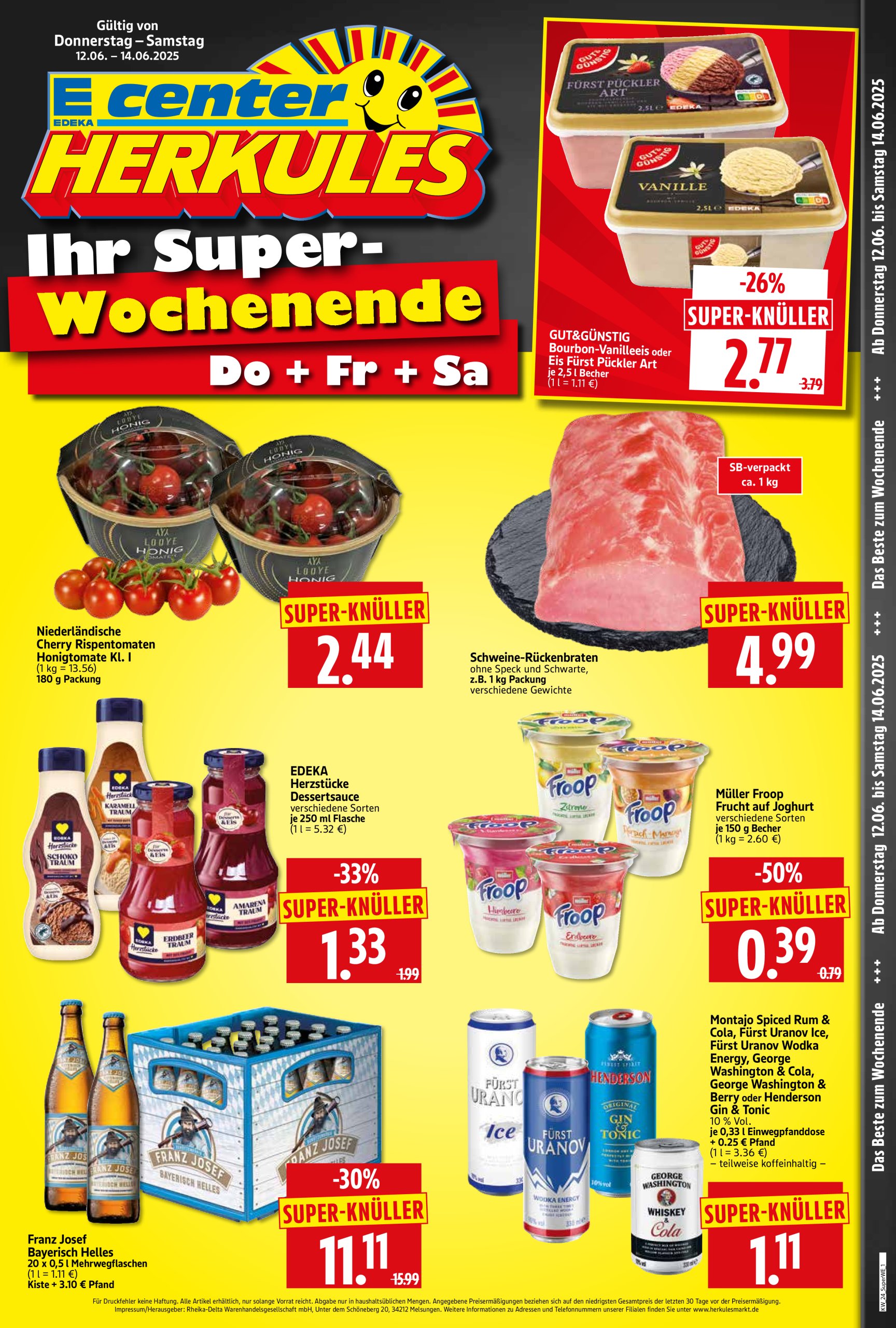 herkules - Herkules - Sonderbeilage-Prospekt gültig vom 12.06. bis 14.06.