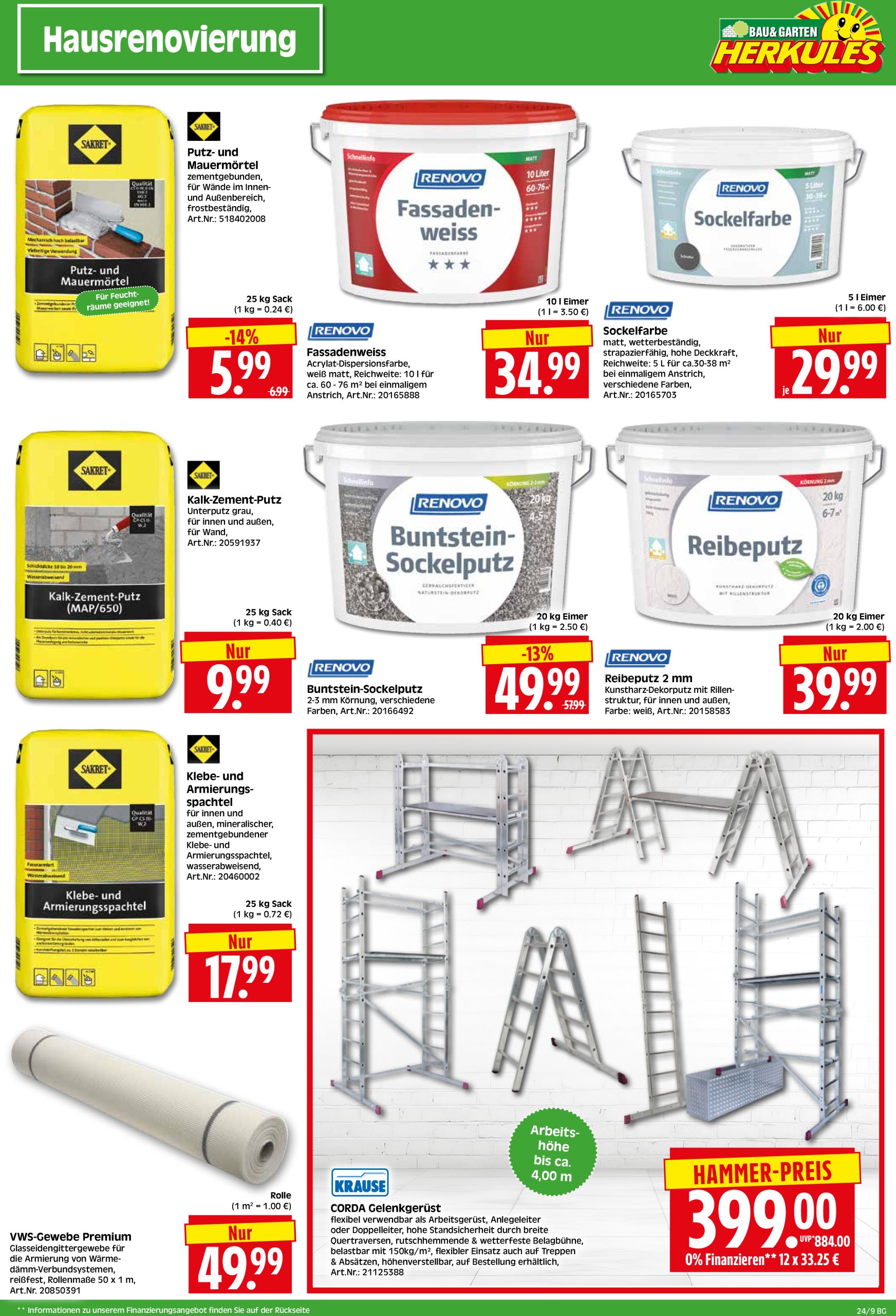 herkules - Herkules - Bau & Garten-Prospekt gültig vom 10.06. bis 14.06. - page: 9