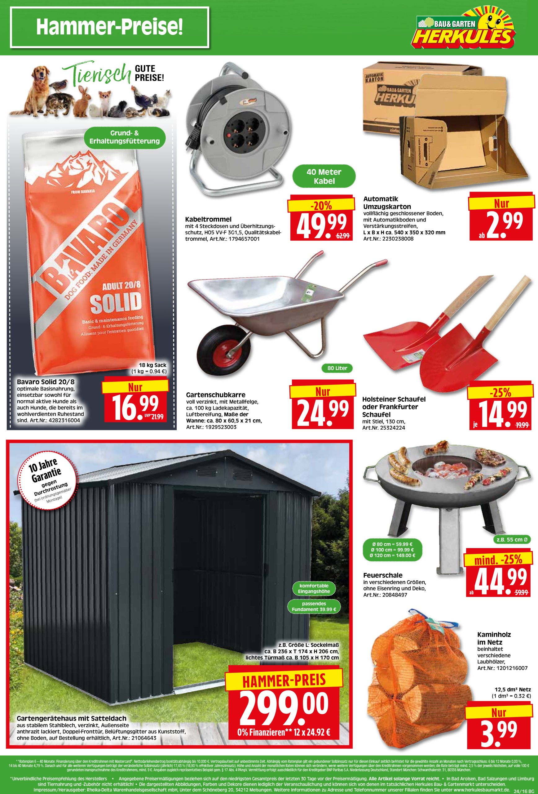 herkules - Herkules - Bau & Garten-Prospekt gültig vom 10.06. bis 14.06. - page: 16