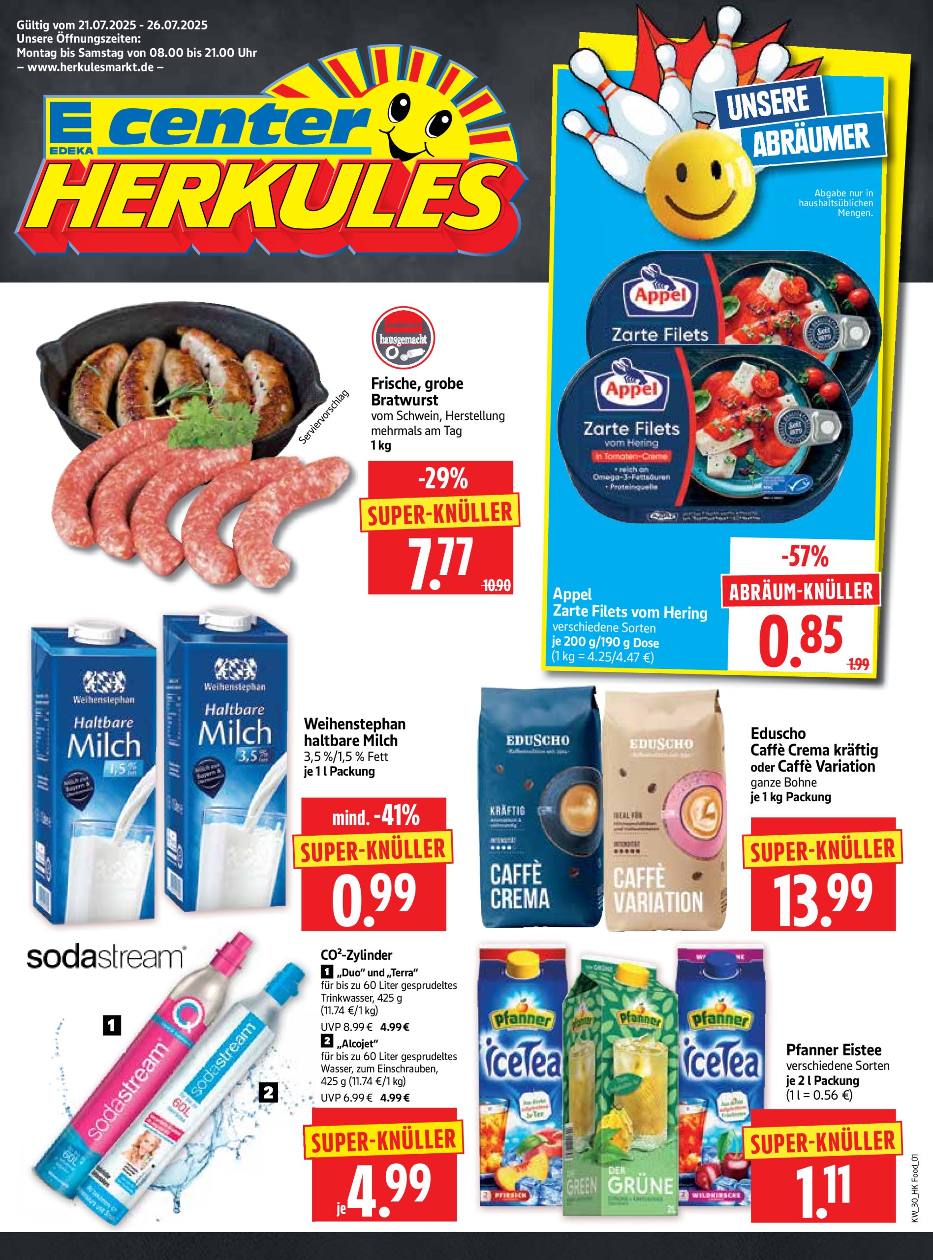 herkules - Herkules-Prospekt gültig vom 21.07. bis 26.07.