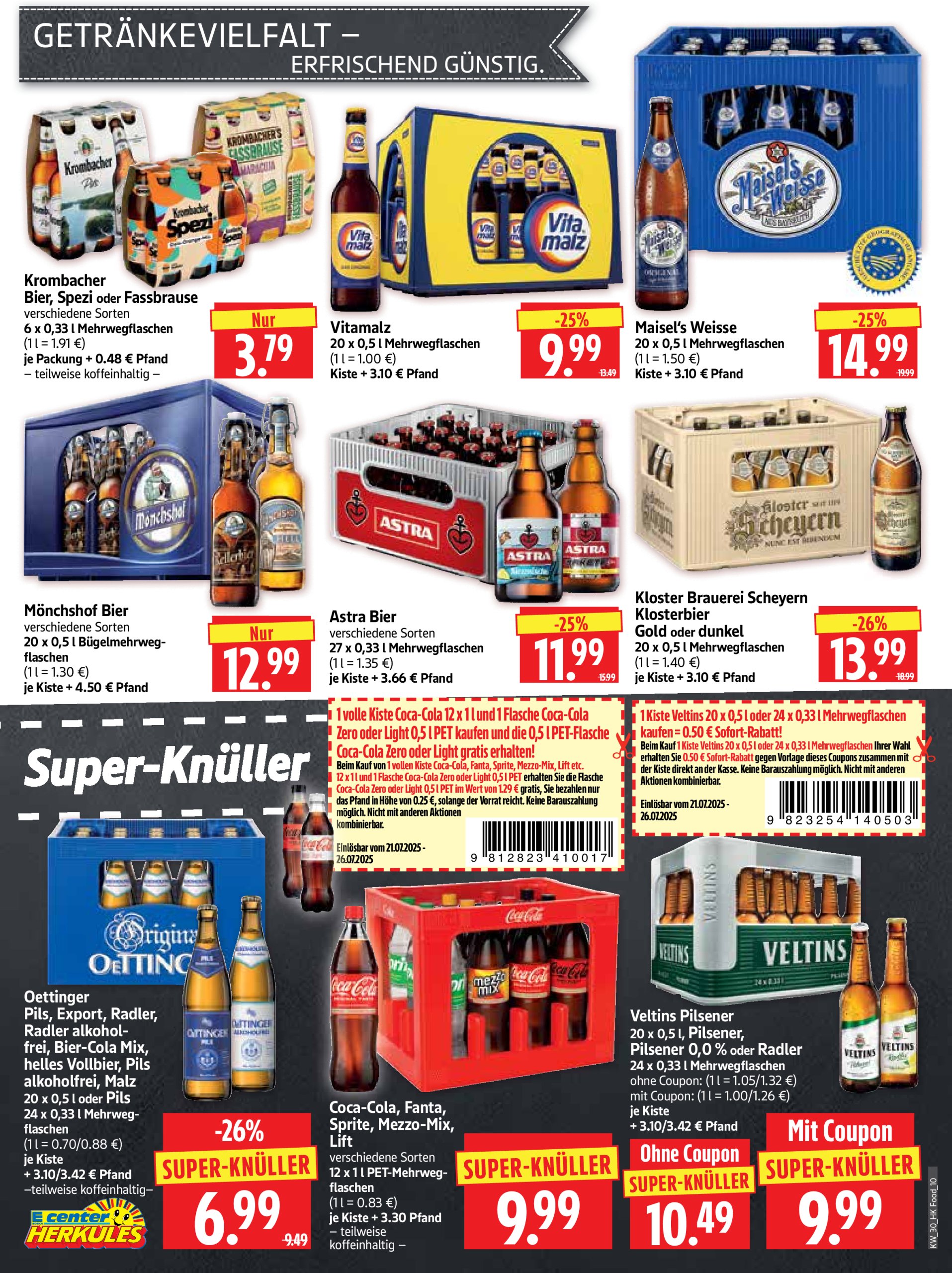 herkules - Herkules-Prospekt gültig vom 21.07. bis 26.07. - page: 10