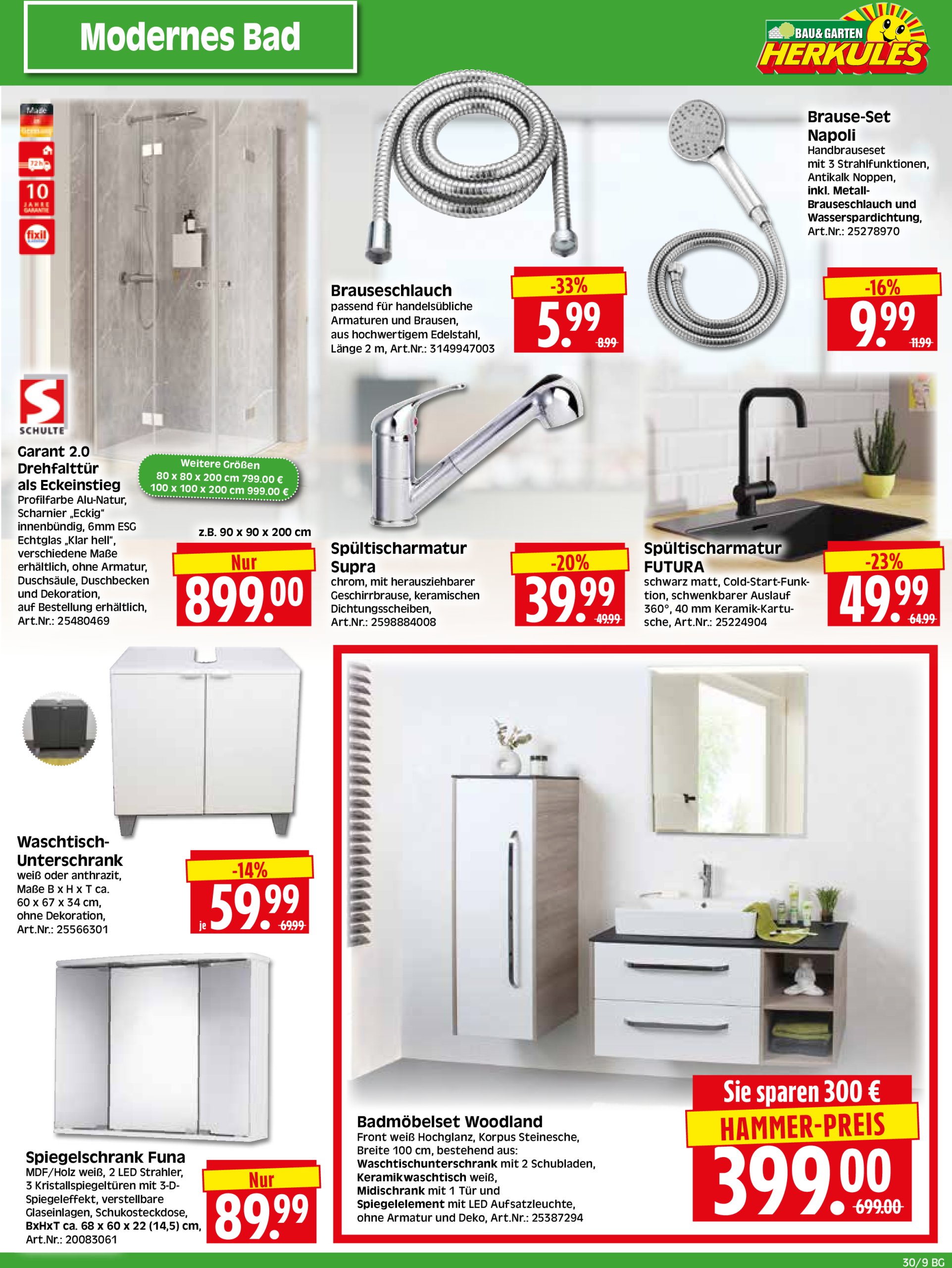 herkules - Herkules - Bau & Garten-Prospekt gültig vom 21.07. bis 26.07. - page: 9