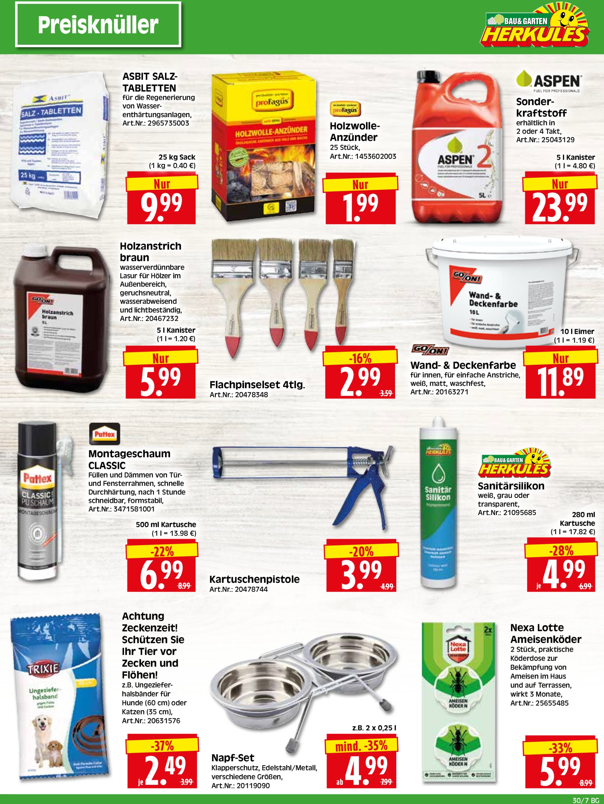 herkules - Herkules - Bau & Garten-Prospekt gültig vom 21.07. bis 26.07. - page: 7