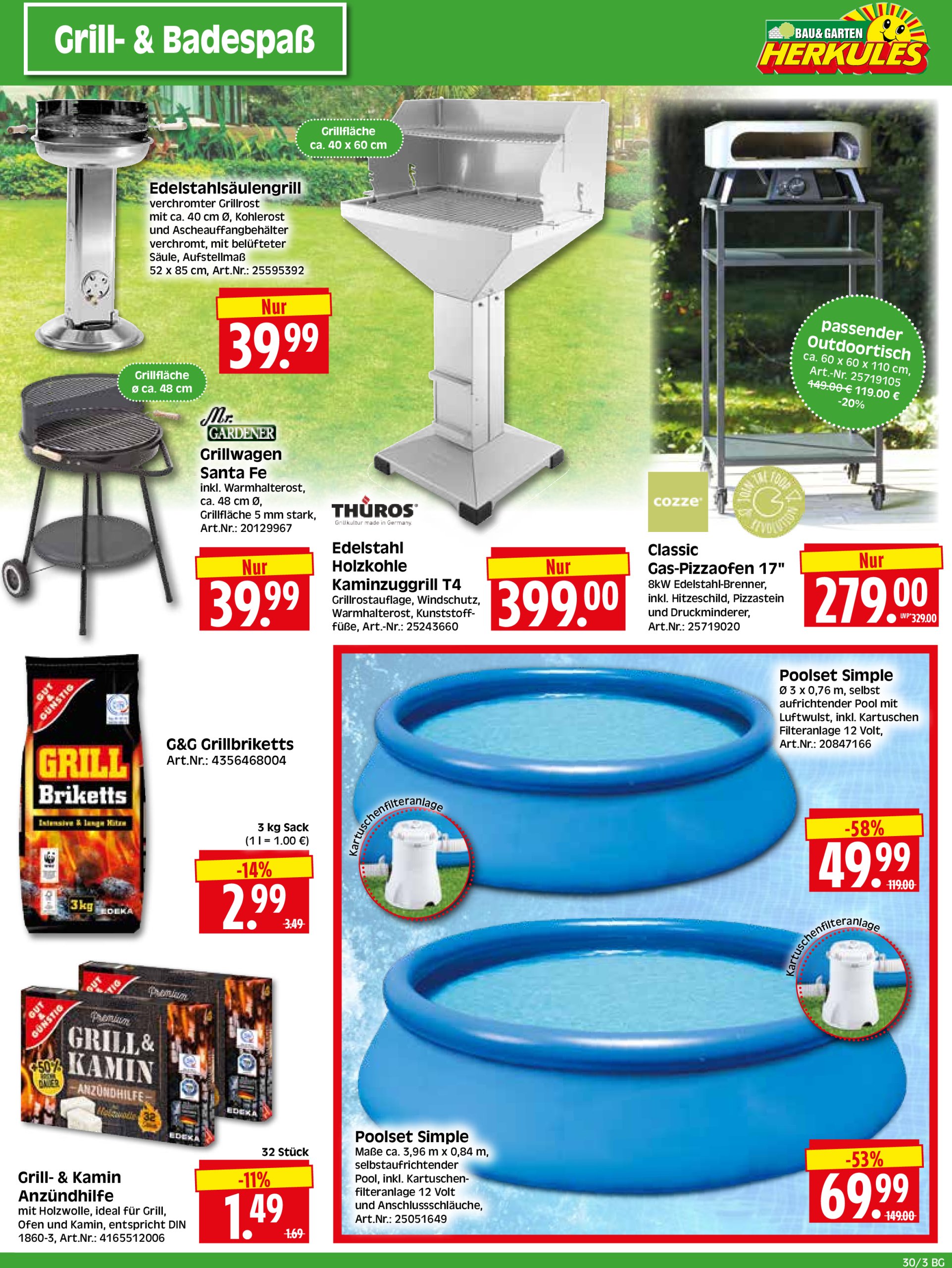 herkules - Herkules - Bau & Garten-Prospekt gültig vom 21.07. bis 26.07. - page: 3