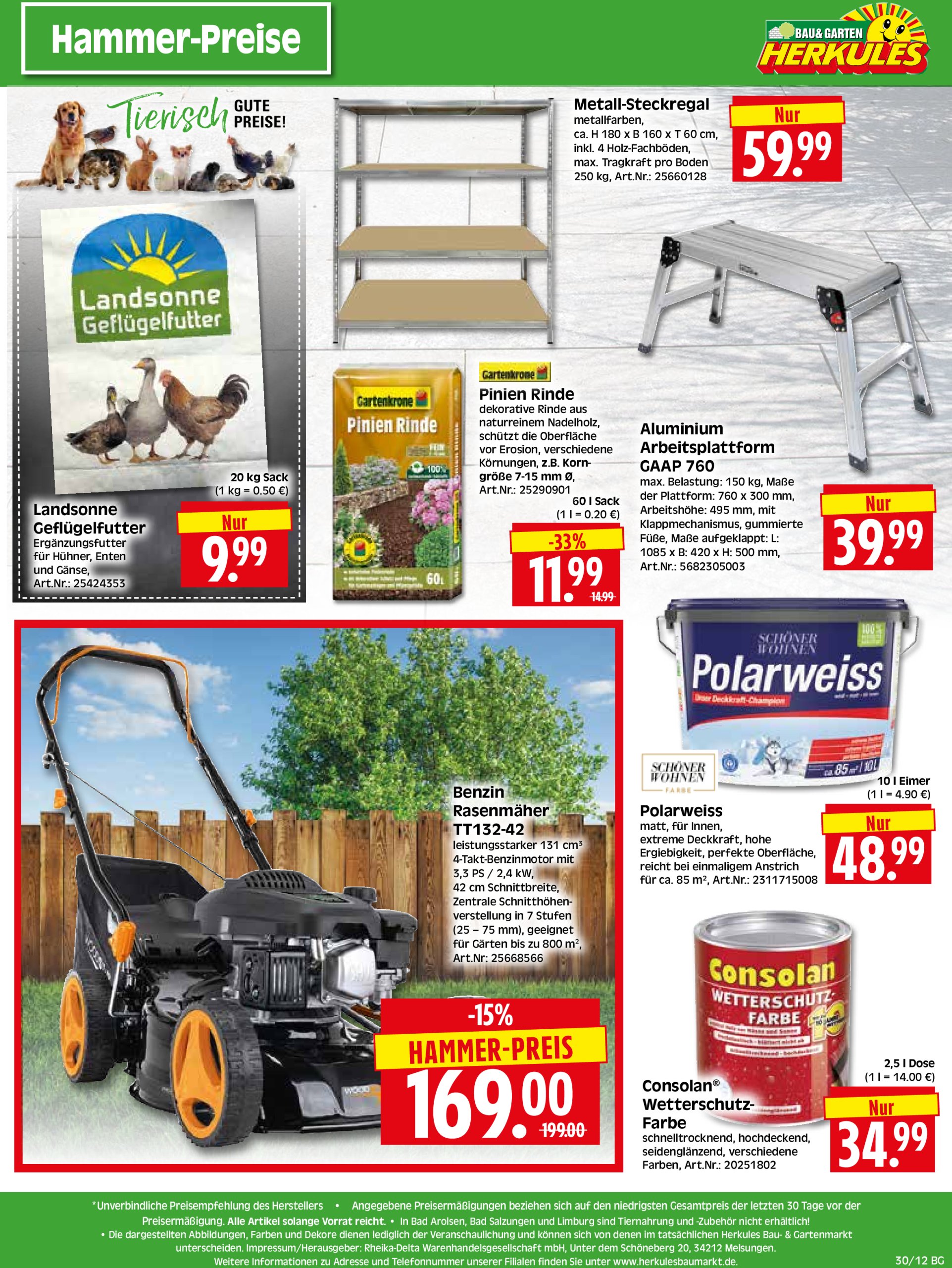 herkules - Herkules - Bau & Garten-Prospekt gültig vom 21.07. bis 26.07. - page: 12
