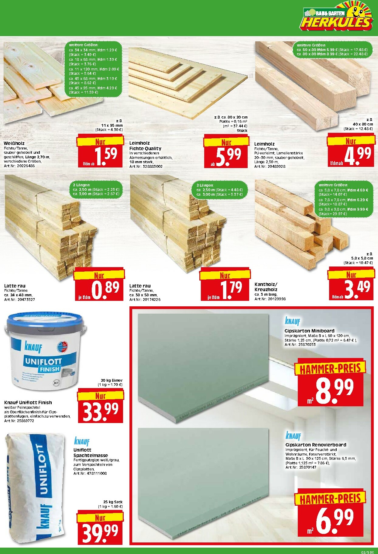 herkules - Herkules - Bau & Garten-Prospekt gültig vom 05.01. bis 10.01. - page: 5