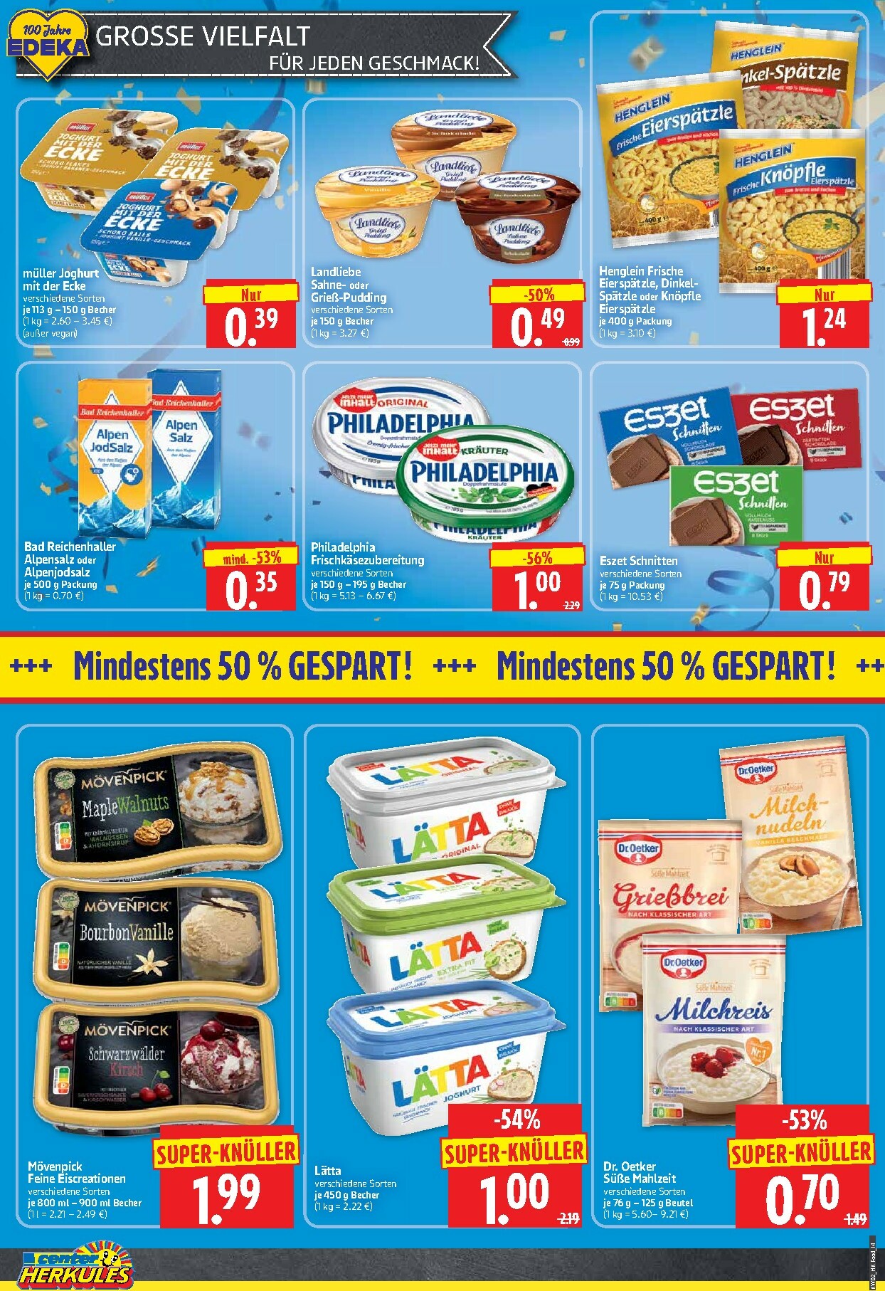 herkules - Herkules - Lebensmittel-Prospekt gültig vom 05.01. bis 10.01. - page: 14