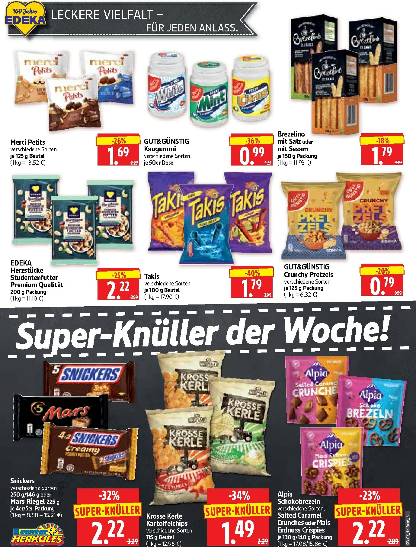 herkules - Herkules-Prospekt gültig vom 12.01. bis 17.01. - page: 16