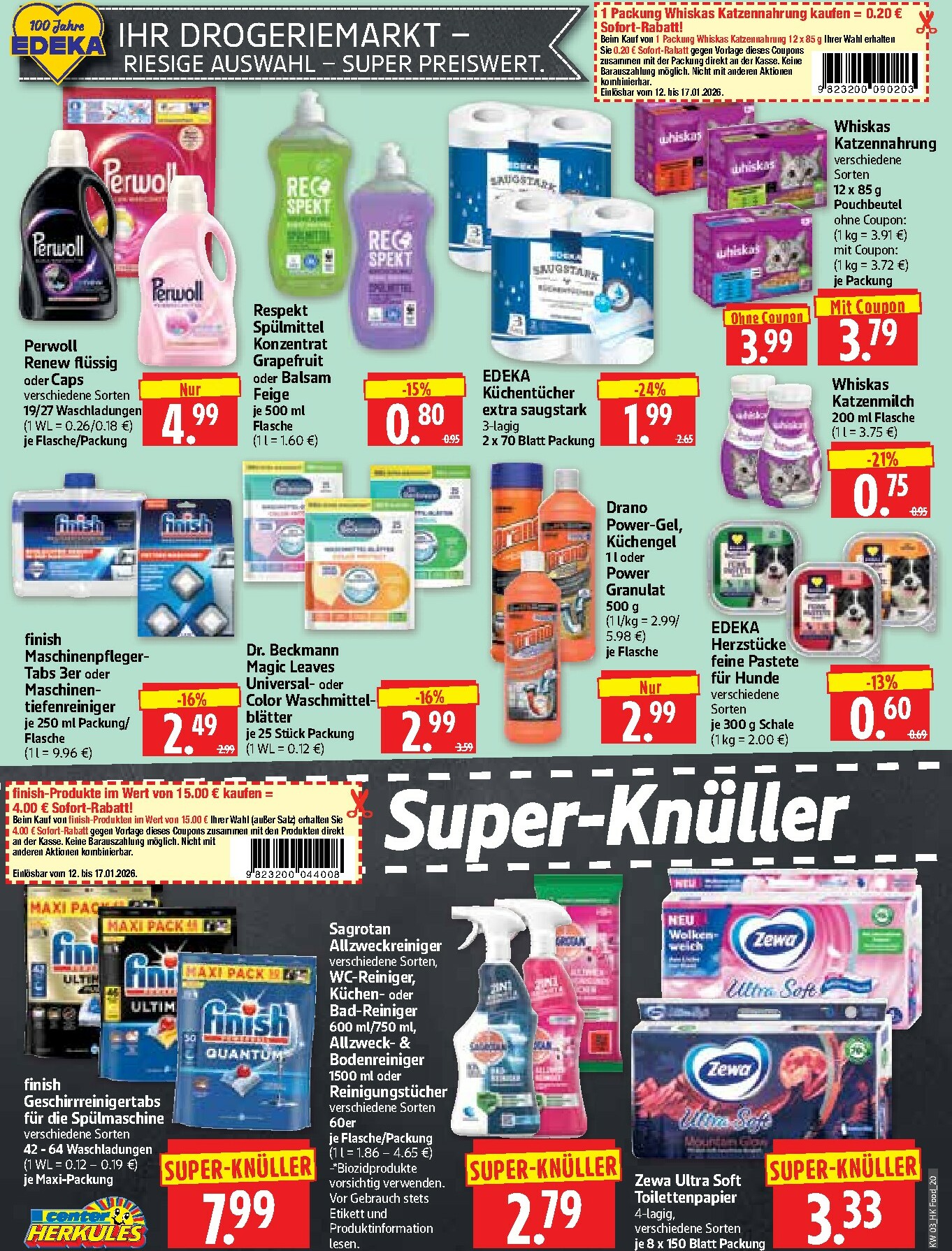 herkules - Herkules-Prospekt gültig vom 12.01. bis 17.01. - page: 20