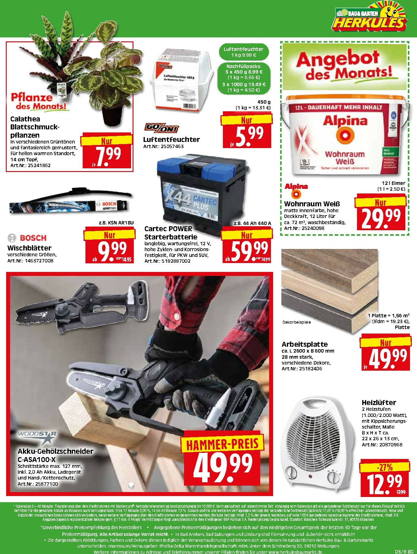 herkules - Herkules - Bau & Garten-Prospekt gültig vom 12.01. bis 17.01. - page: 8