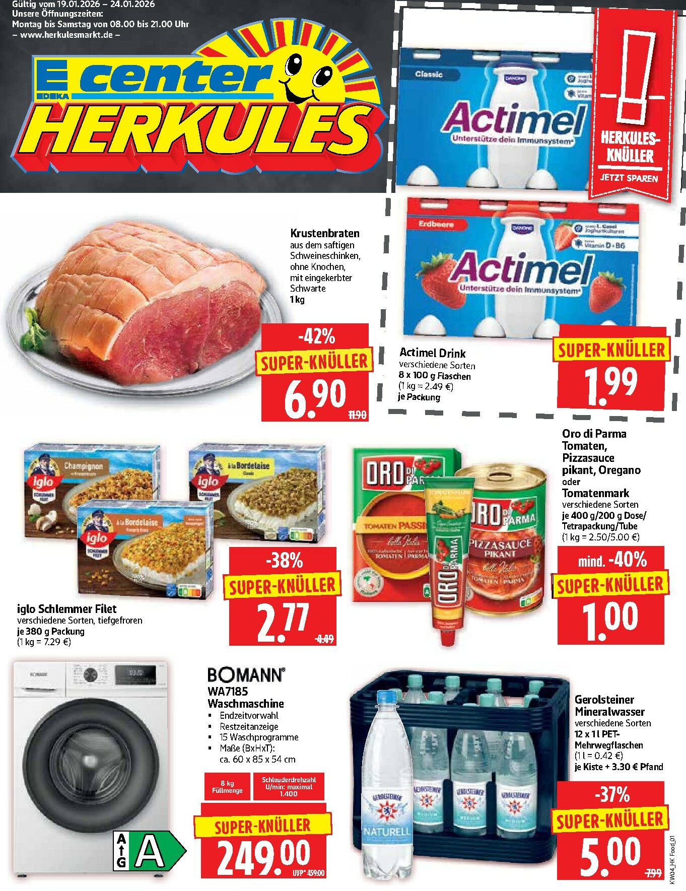 herkules - Herkules-Prospekt gültig vom 19.01. bis 24.01.