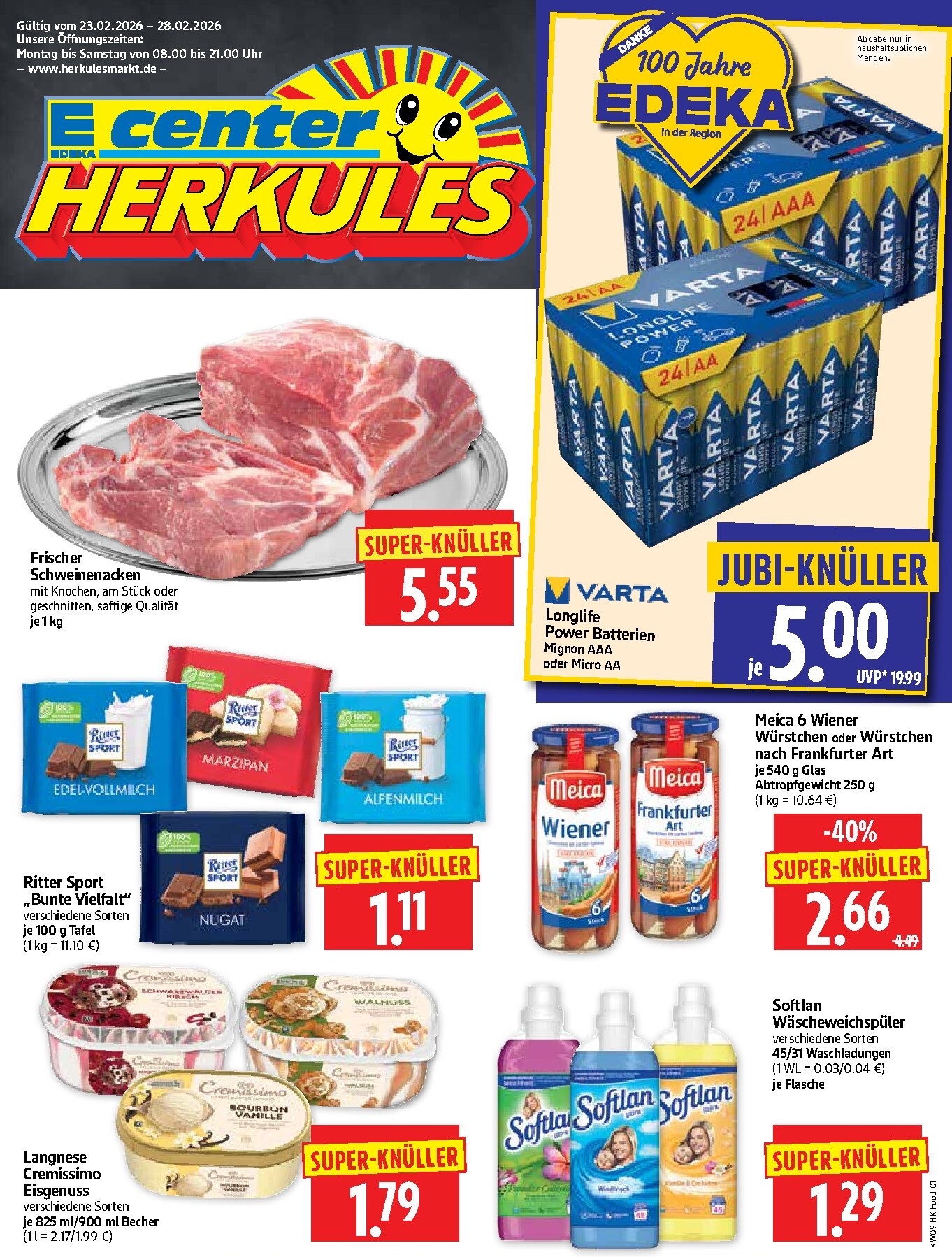 herkules - Herkules-Prospekt gültig vom 23.02.2026 bis 28.02.2026