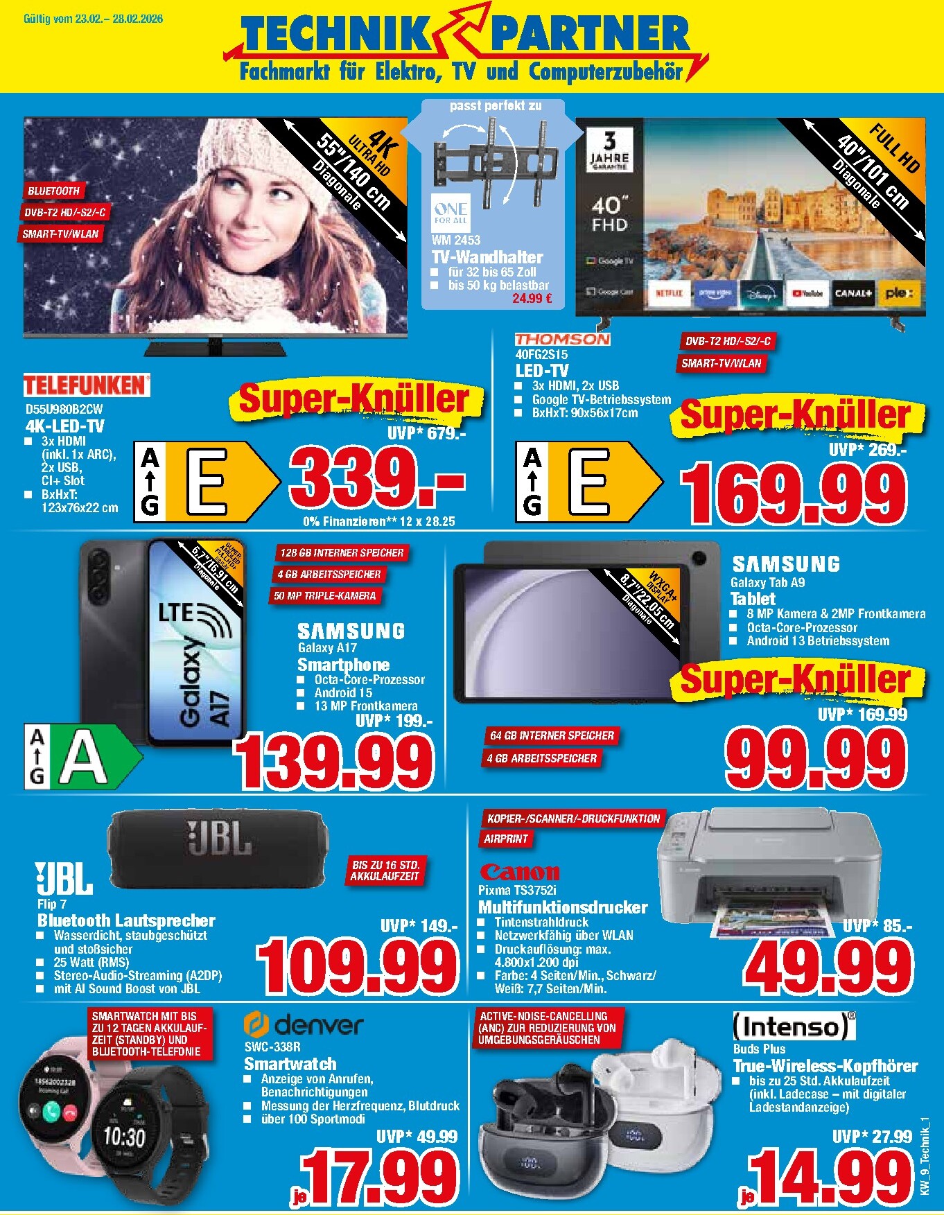 herkules - Herkules - Technik Partner-Prospekt gültig vom 23.02.2026 bis 28.02.2026