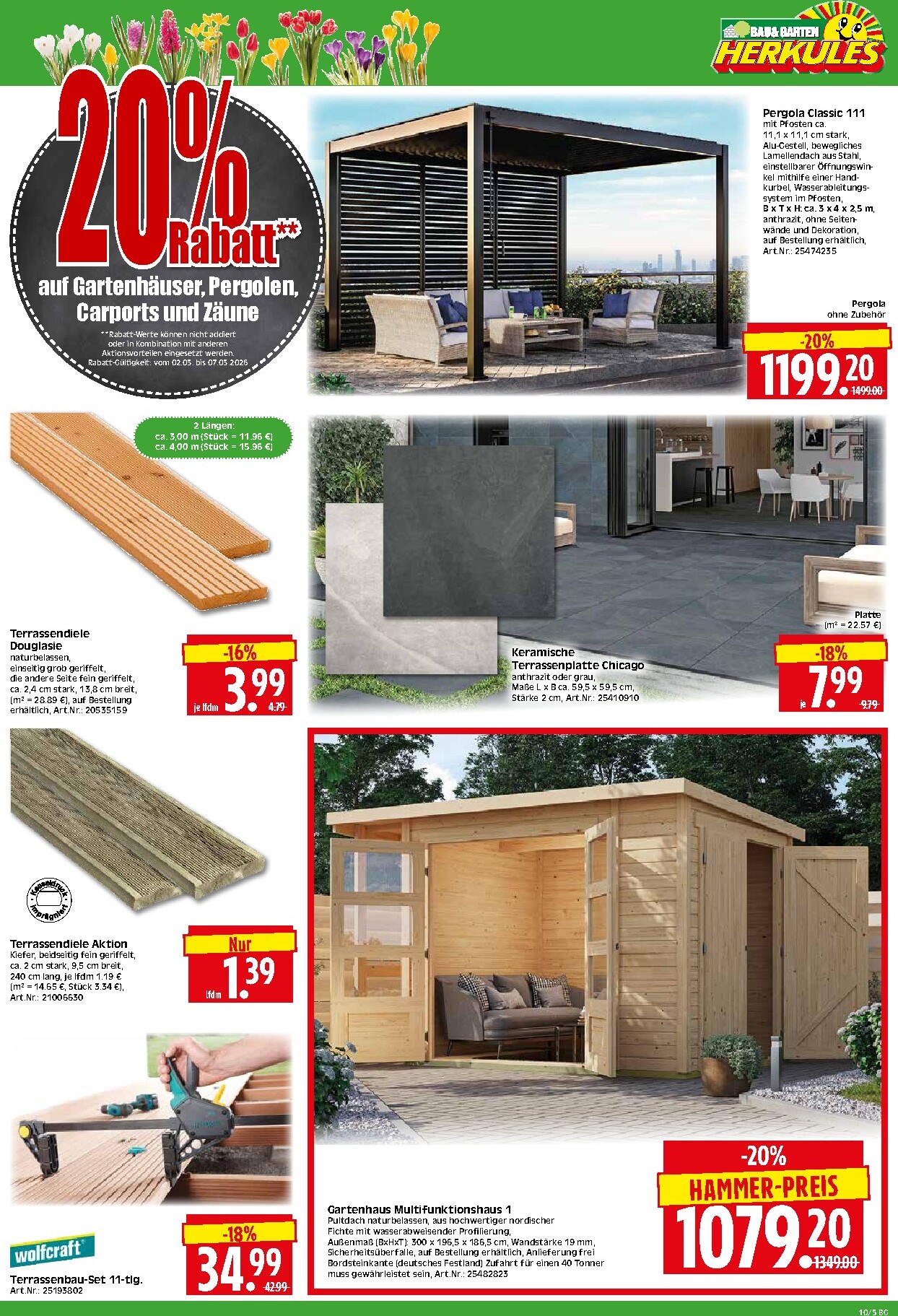 herkules - Herkules - Bau & Garten-Prospekt gültig vom 02.03.2026 bis 07.03.2026 - page: 5