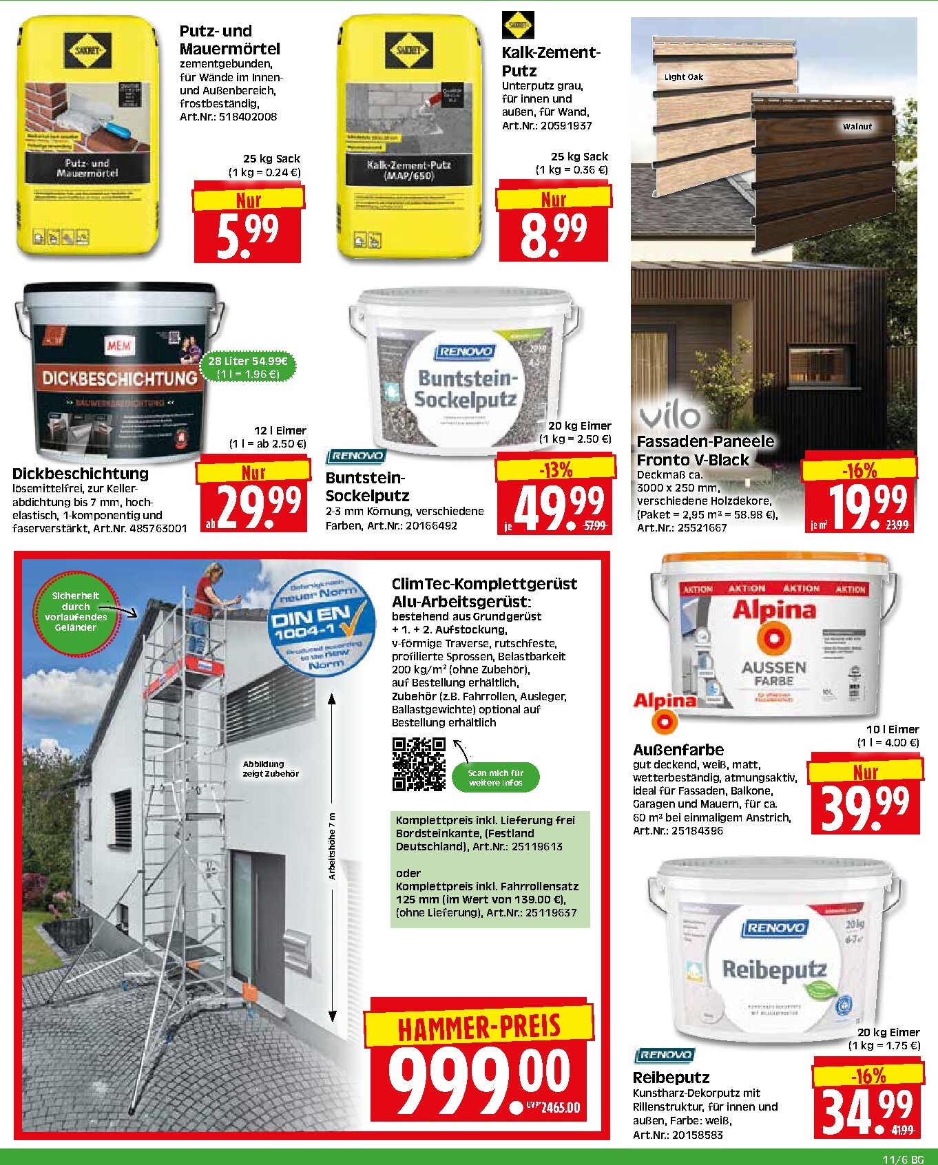 herkules - Herkules - Bau & Garten-Prospekt gültig vom 09.03.2026 bis 14.03.2026 - page: 6