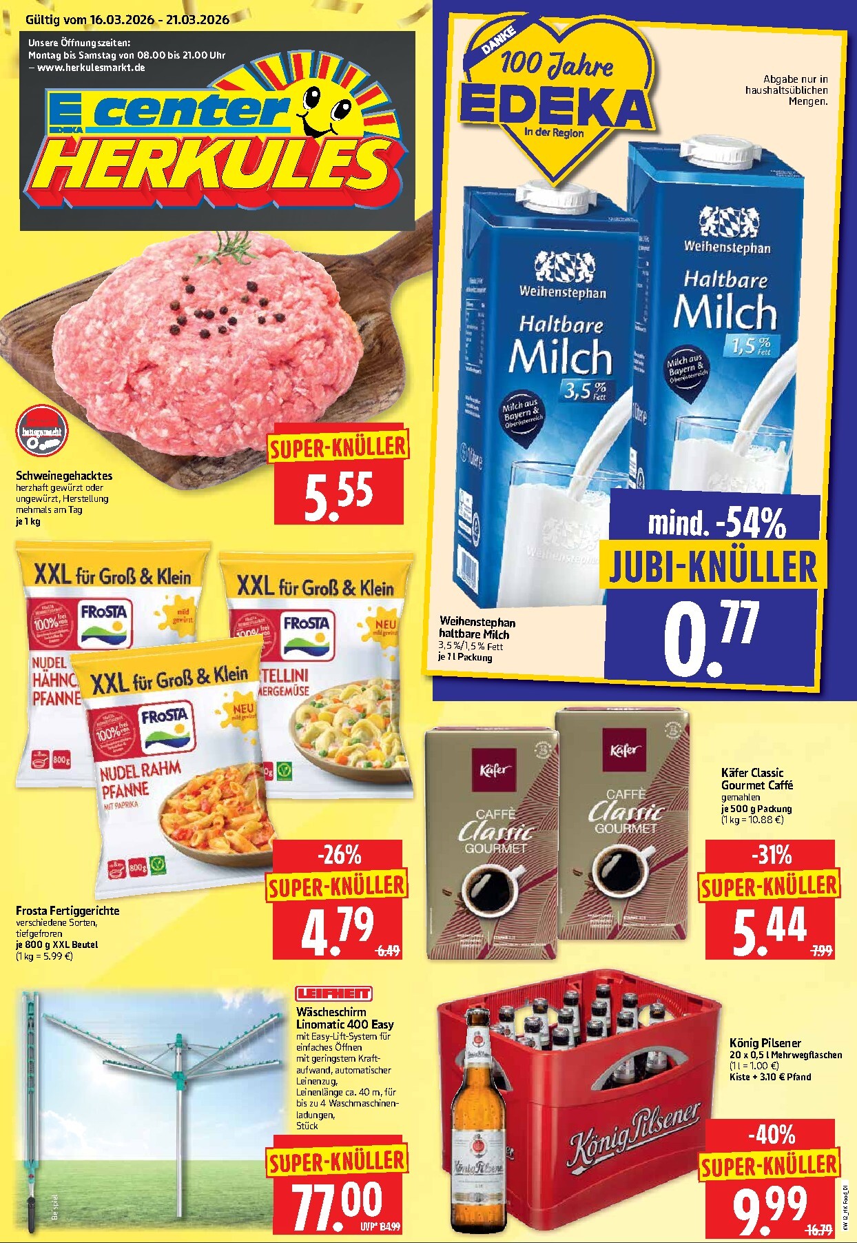 herkules - Herkules-Prospekt gültig vom 16.03.2026 bis 21.03.2026