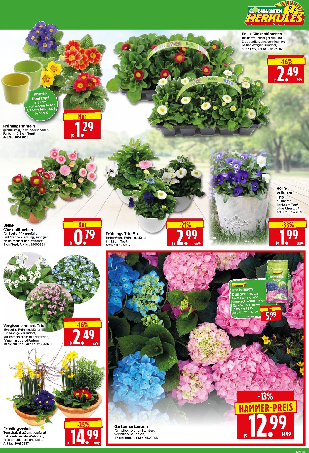 herkules - Herkules - Bau & Garten-Prospekt gültig vom 16.03.2026 bis 21.03.2026 - page: 3