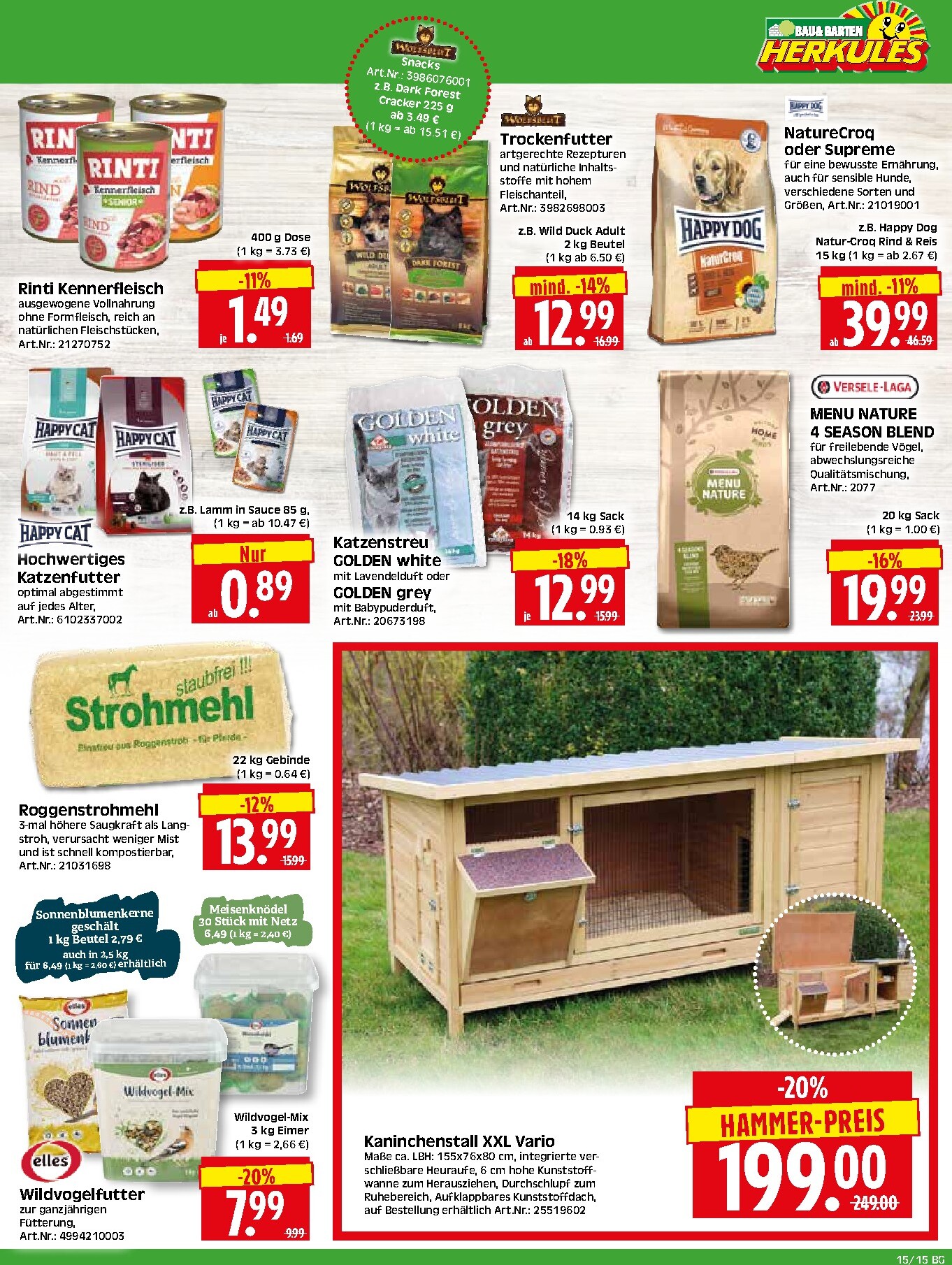herkules - Herkules - Bau & Garten-Prospekt gültig vom 07.04.2026 bis 11.04.2026 - page: 15