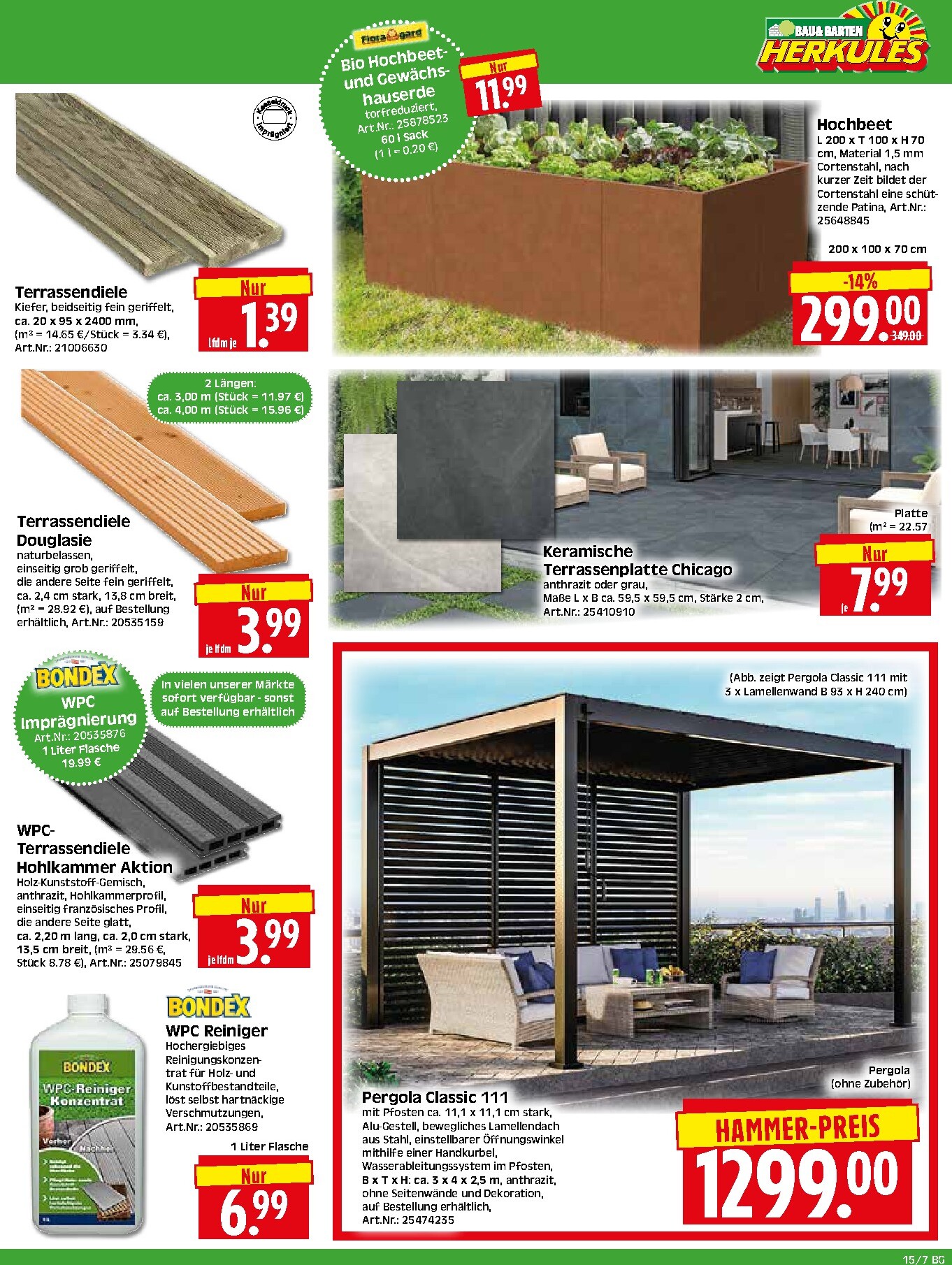 herkules - Herkules - Bau & Garten-Prospekt gültig vom 07.04.2026 bis 11.04.2026 - page: 7
