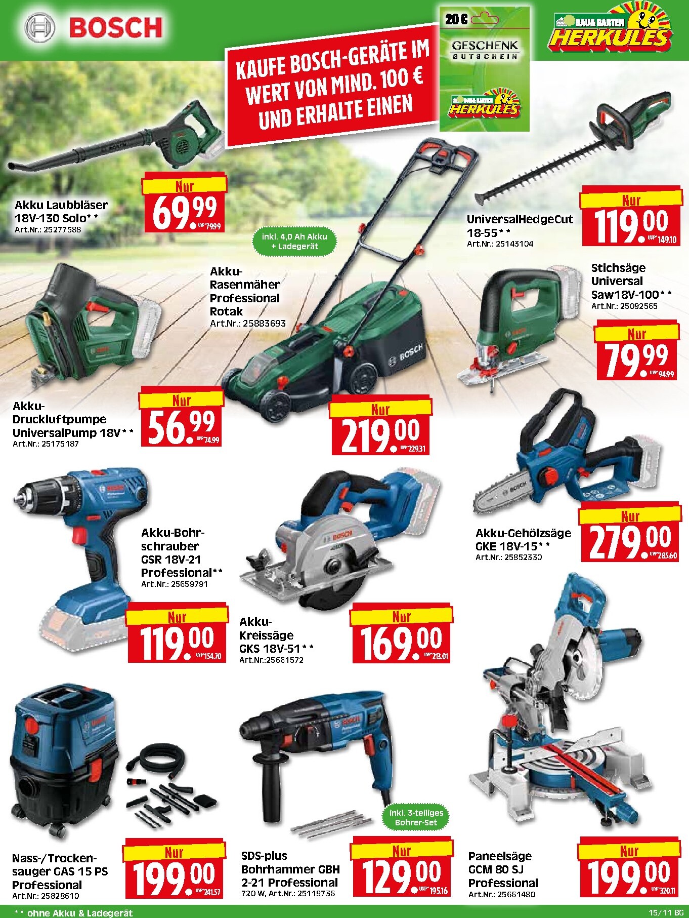 herkules - Herkules - Bau & Garten-Prospekt gültig vom 07.04.2026 bis 11.04.2026 - page: 11