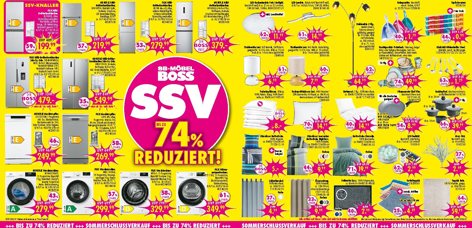 moebel-boss - SB Möbel BOSS Prospekt – von Samstag 11.07.2026 bis Freitag 24.07.2026 - page: 2