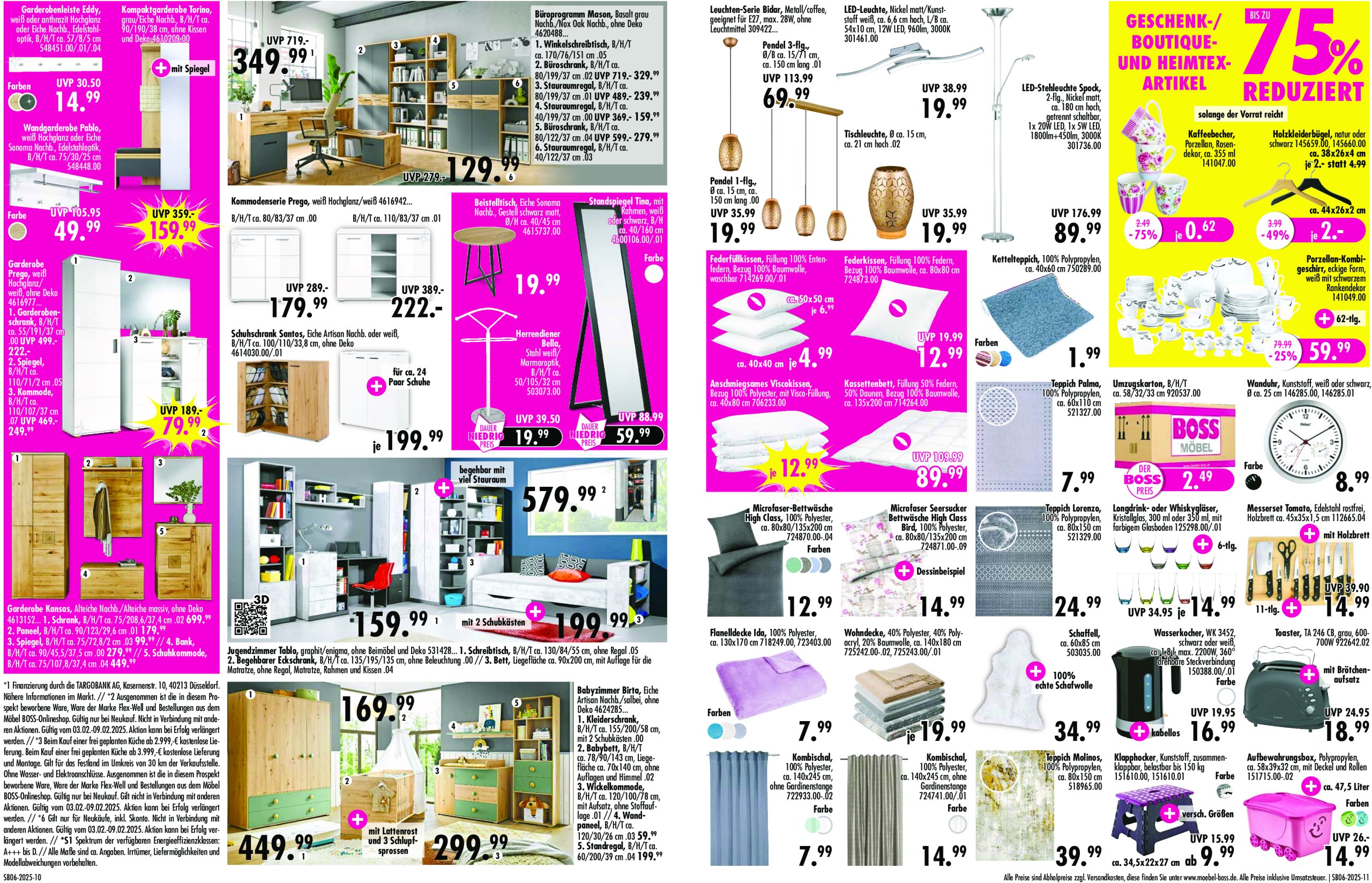 moebel-boss - SB Möbel BOSS-Prospekt gültig von 03.02. bis 09.02. - page: 6