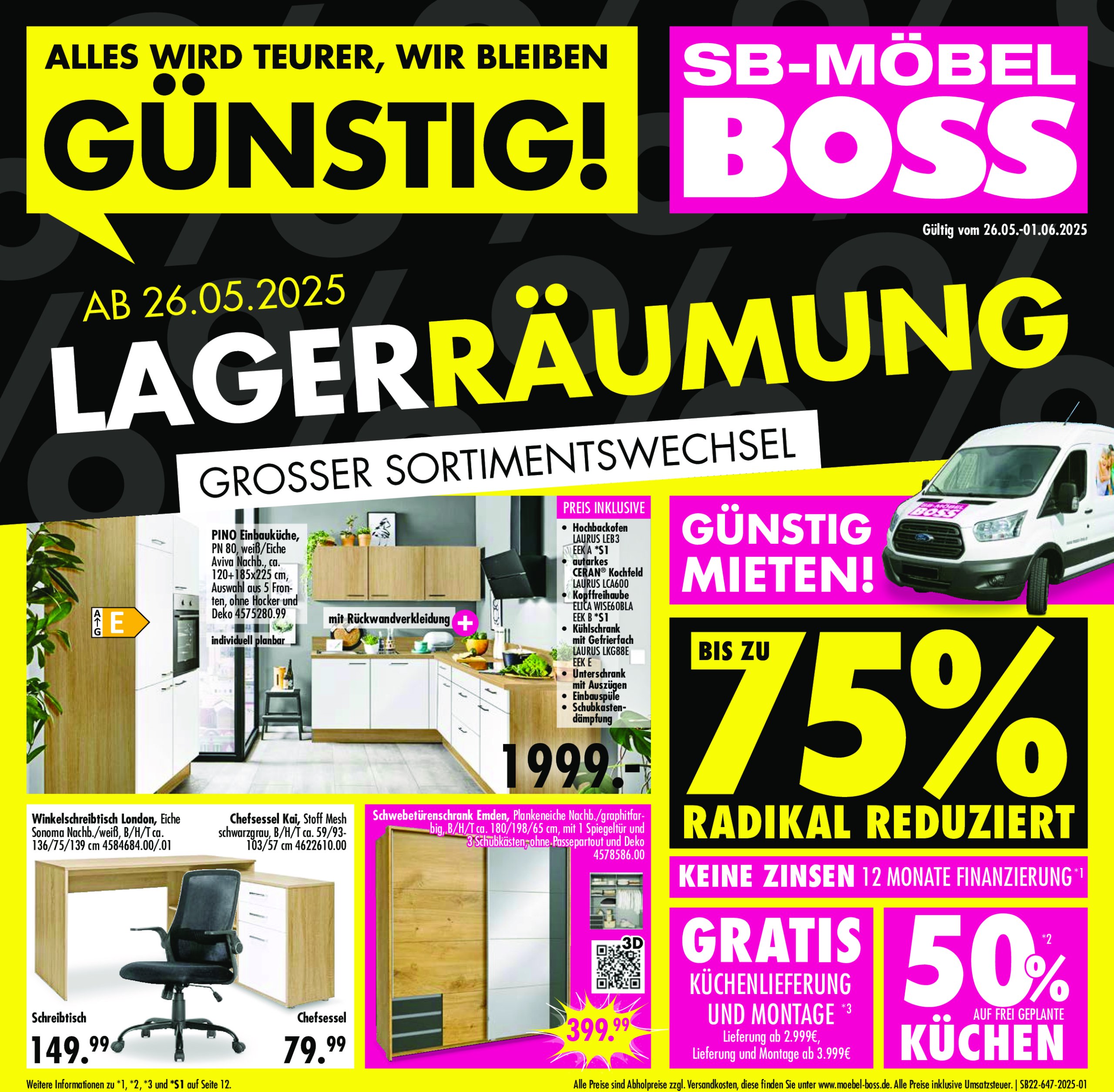 moebel-boss - SB Möbel BOSS - Neubrandenburg-Prospekt gültig von 26.05. bis 15.06.