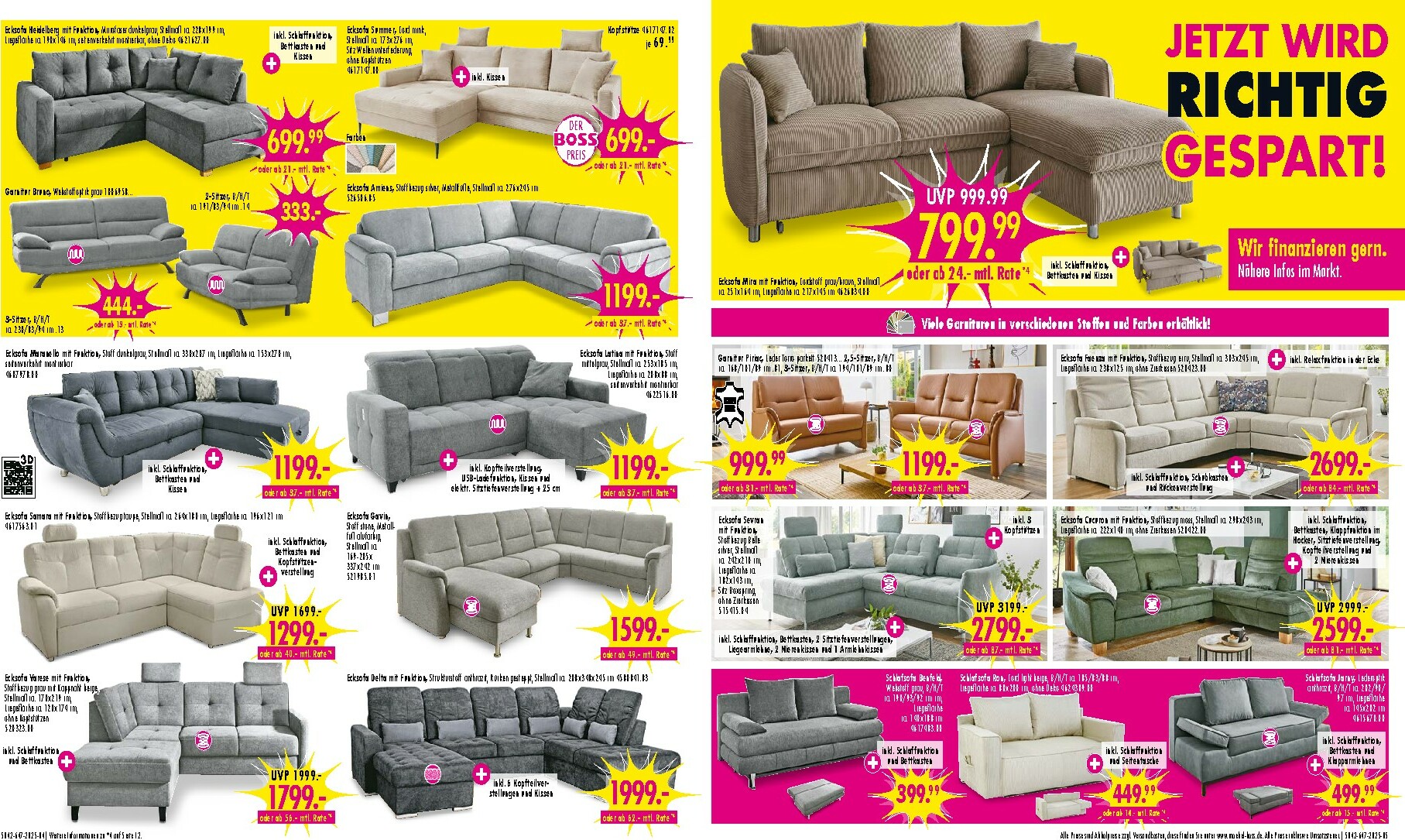 moebel-boss - SB Möbel BOSS - Neubrandenburg-Prospekt gültig vom 11.10. bis 17.10. - page: 3