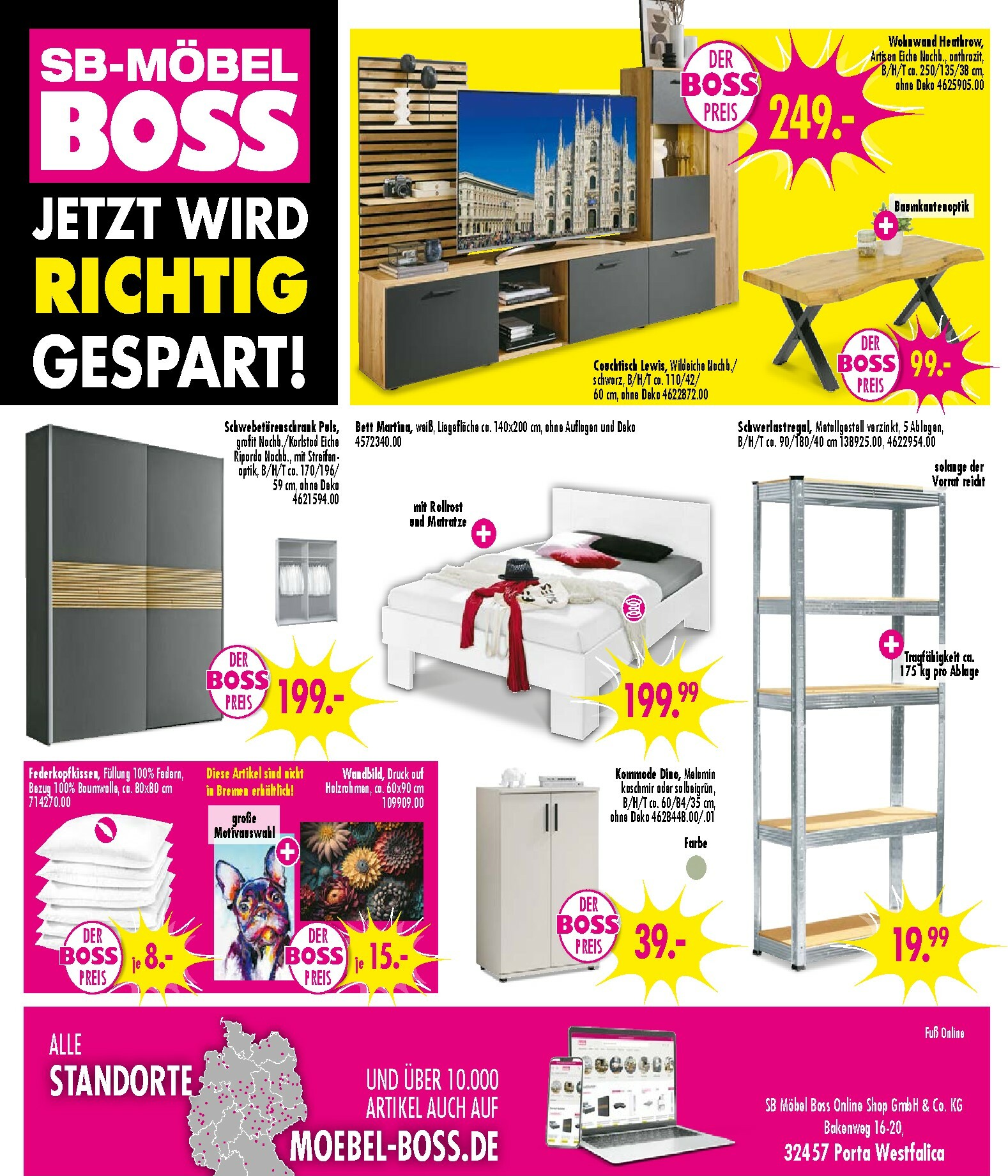 moebel-boss - SB Möbel BOSS-Prospekt gültig vom 25.10. bis 31.10. - page: 7