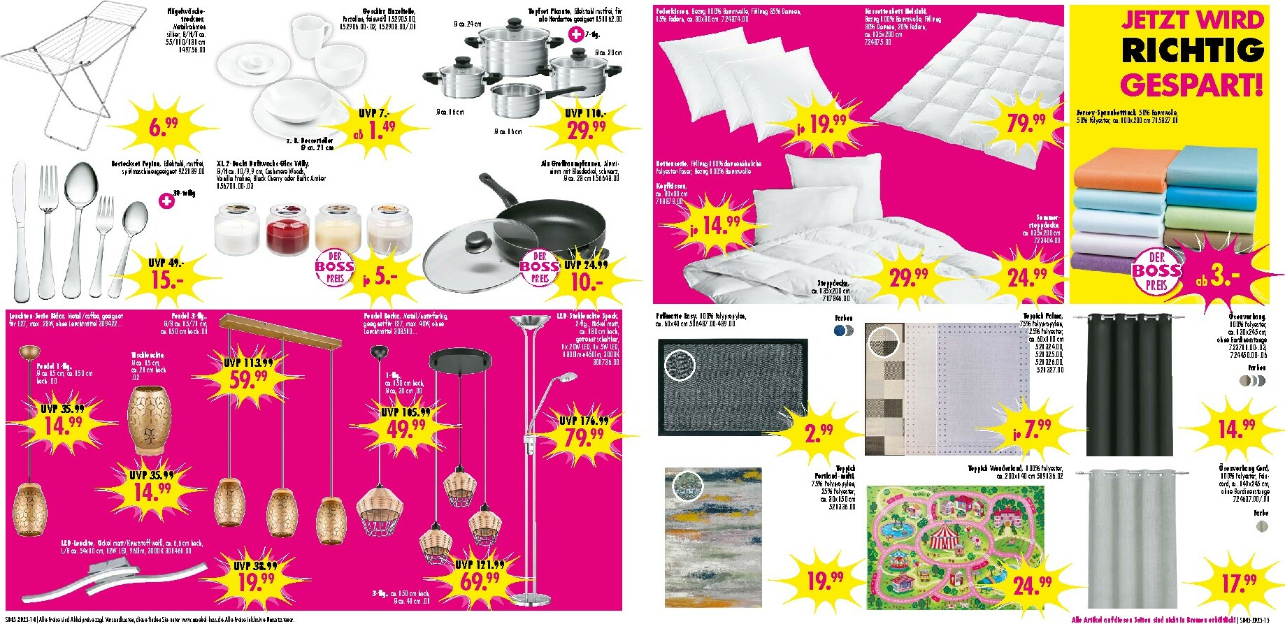 moebel-boss - SB Möbel BOSS-Prospekt gültig vom 01.11. bis 07.11. - page: 8