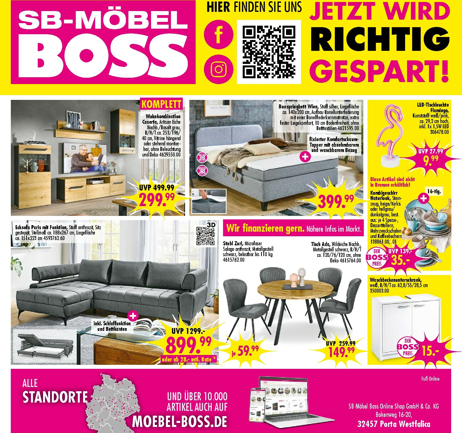 moebel-boss - SB Möbel BOSS-Prospekt gültig vom 08.11. bis 14.11. - page: 7