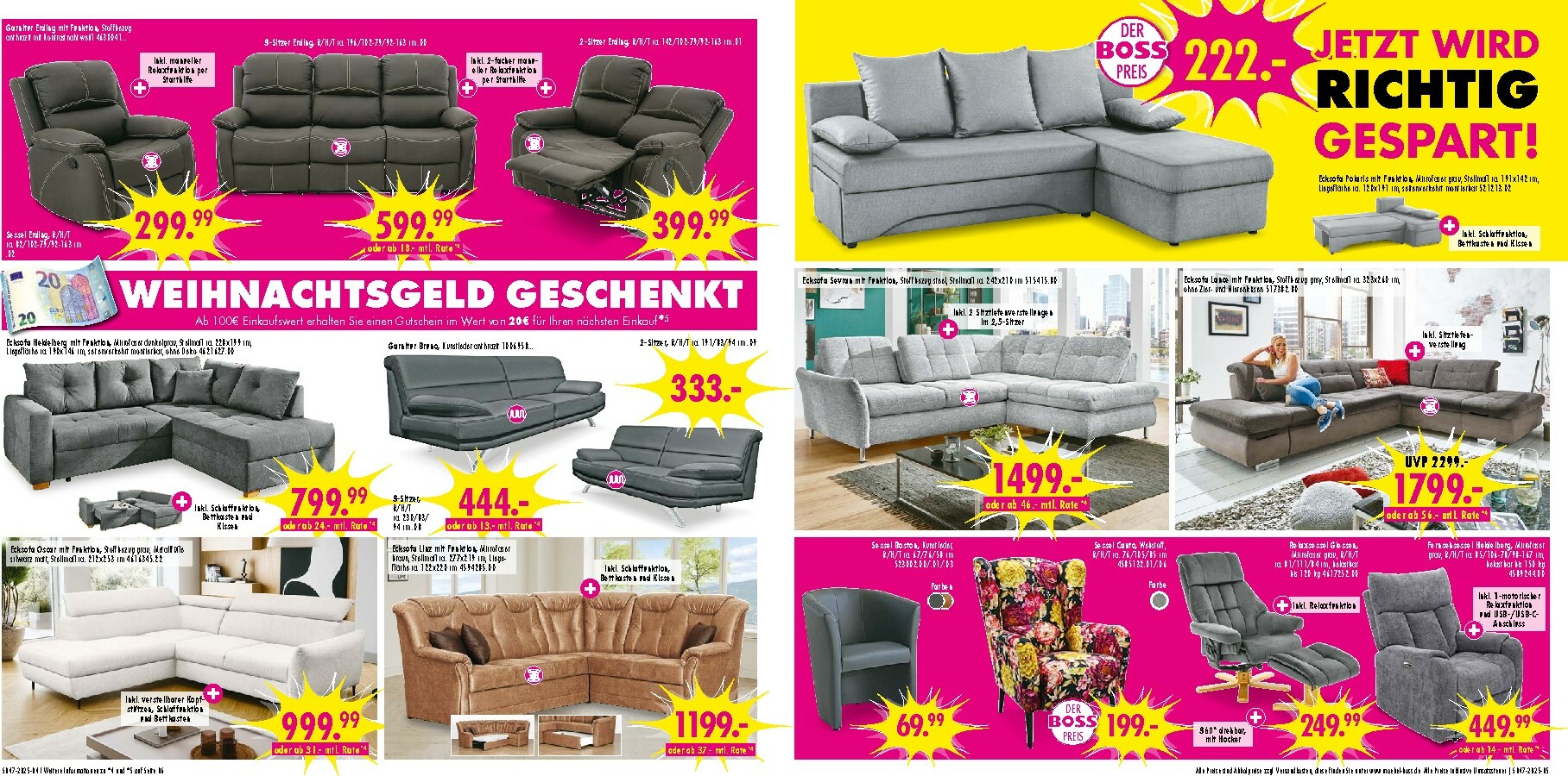 moebel-boss - SB Möbel BOSS-Prospekt gültig vom 15.11. bis 21.11. - page: 3