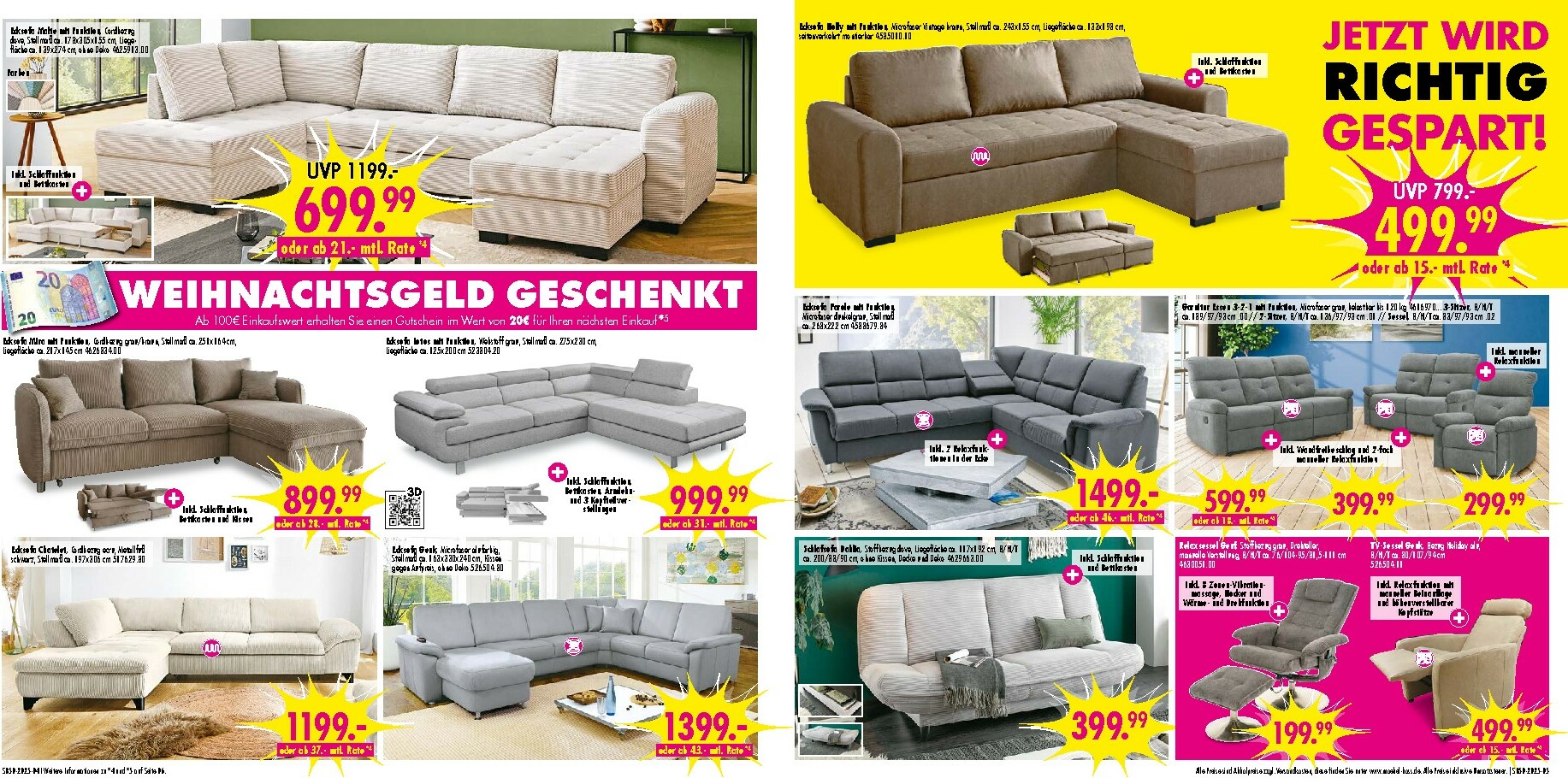 moebel-boss - SB Möbel BOSS-Prospekt gültig vom 06.12. bis 12.12. - page: 3