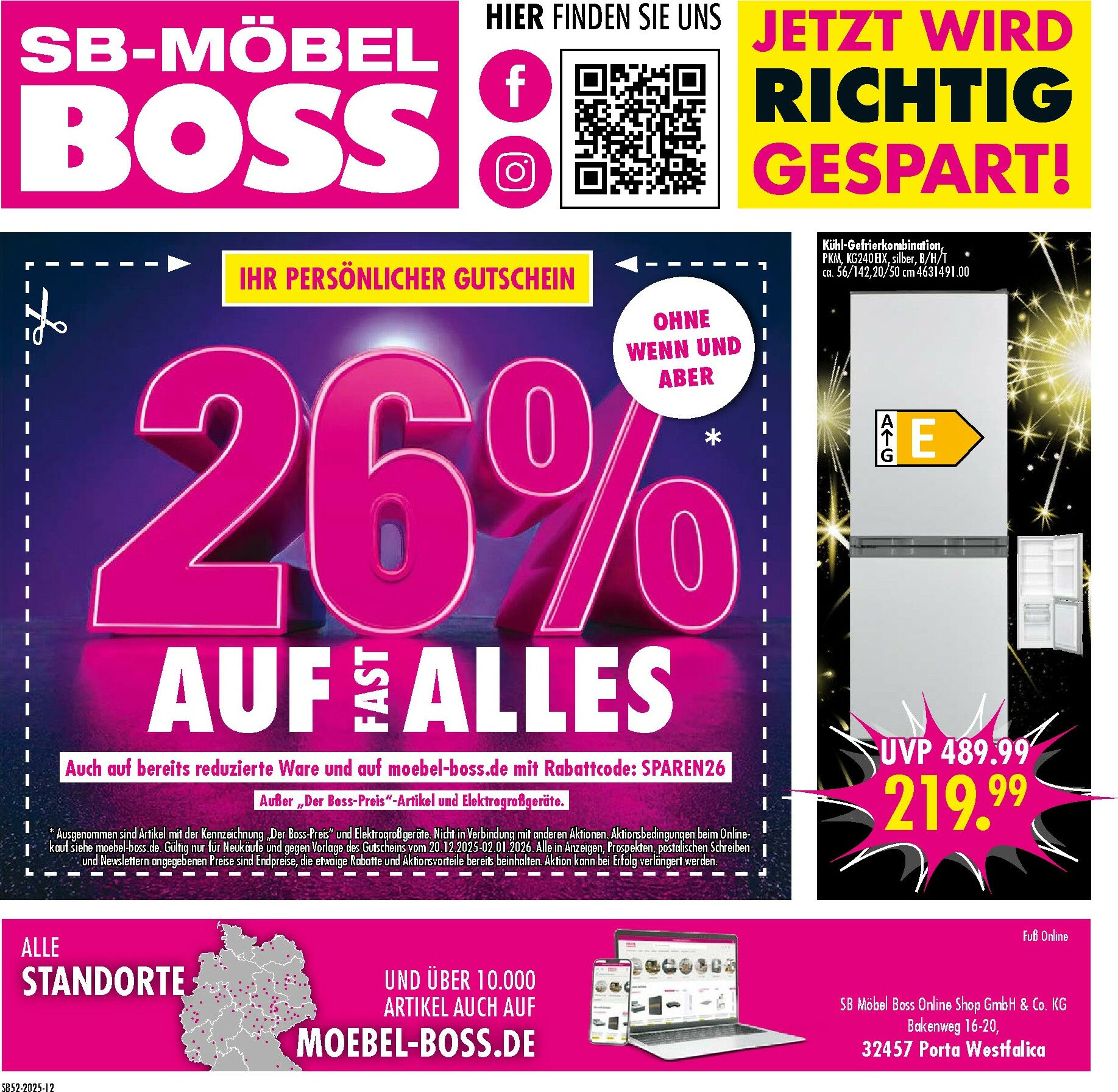 moebel-boss - SB Möbel BOSS-Prospekt gültig vom 20.12. bis 02.01. - page: 7