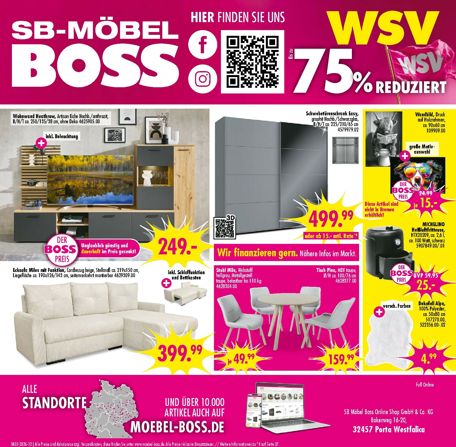 moebel-boss - SB Möbel BOSS-Prospekt gültig vom 10.01. bis 16.01. - page: 7