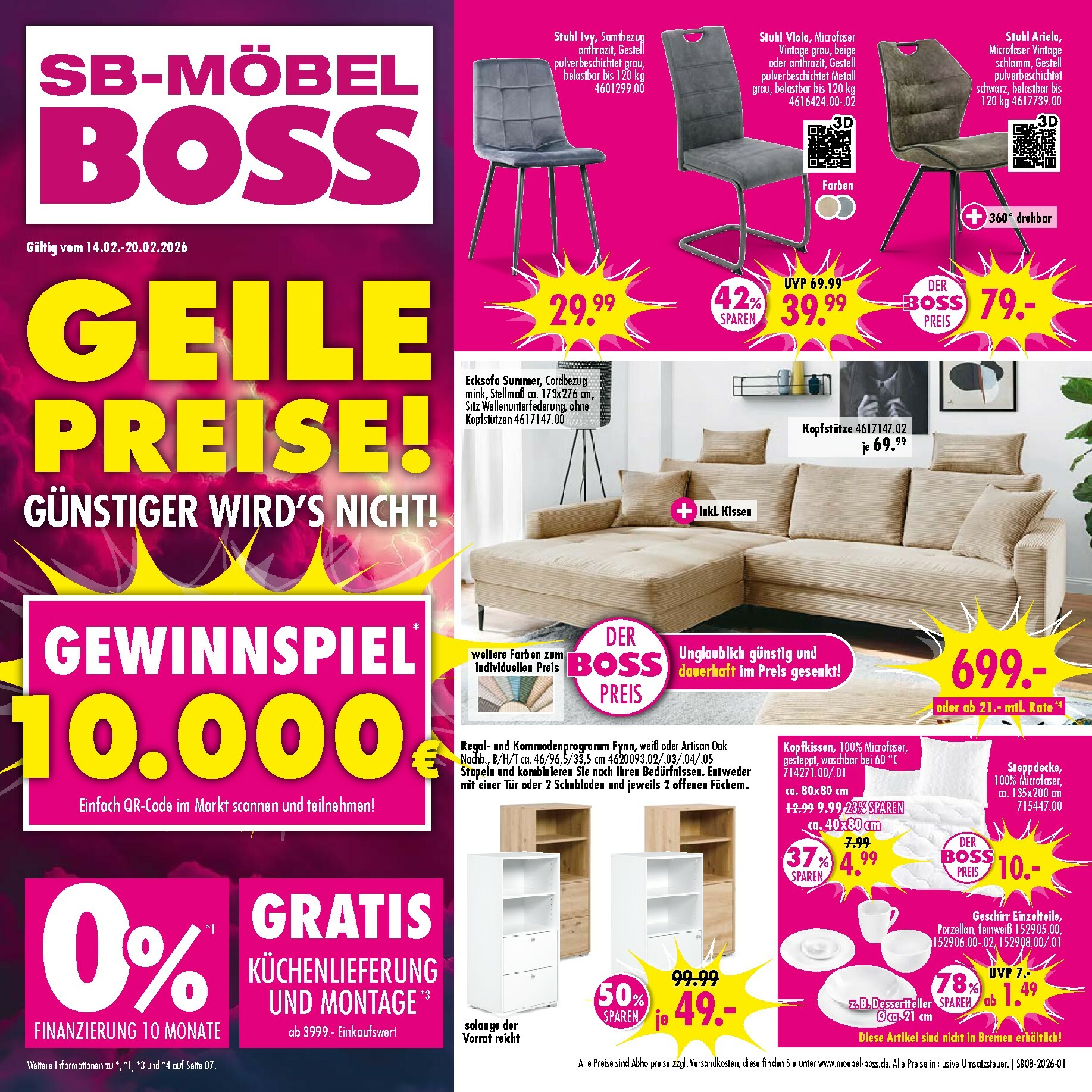 moebel-boss - SB Möbel BOSS-Prospekt gültig vom 14.02.2026 bis 20.02.2026