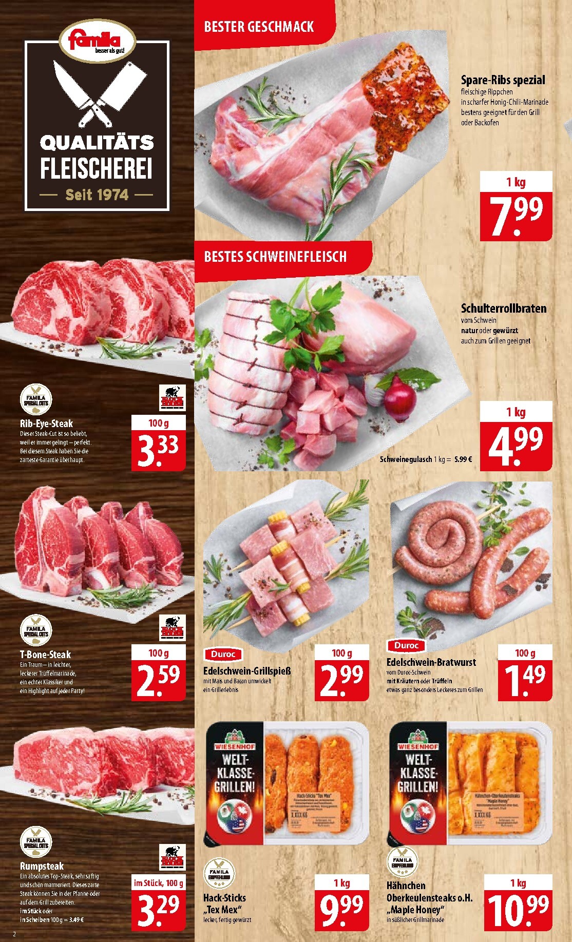 famila-nordost - Famila Nordost Prospekt nächste Woche – von Montag 08.06.2026 bis Samstag 13.06.2026 - page: 2