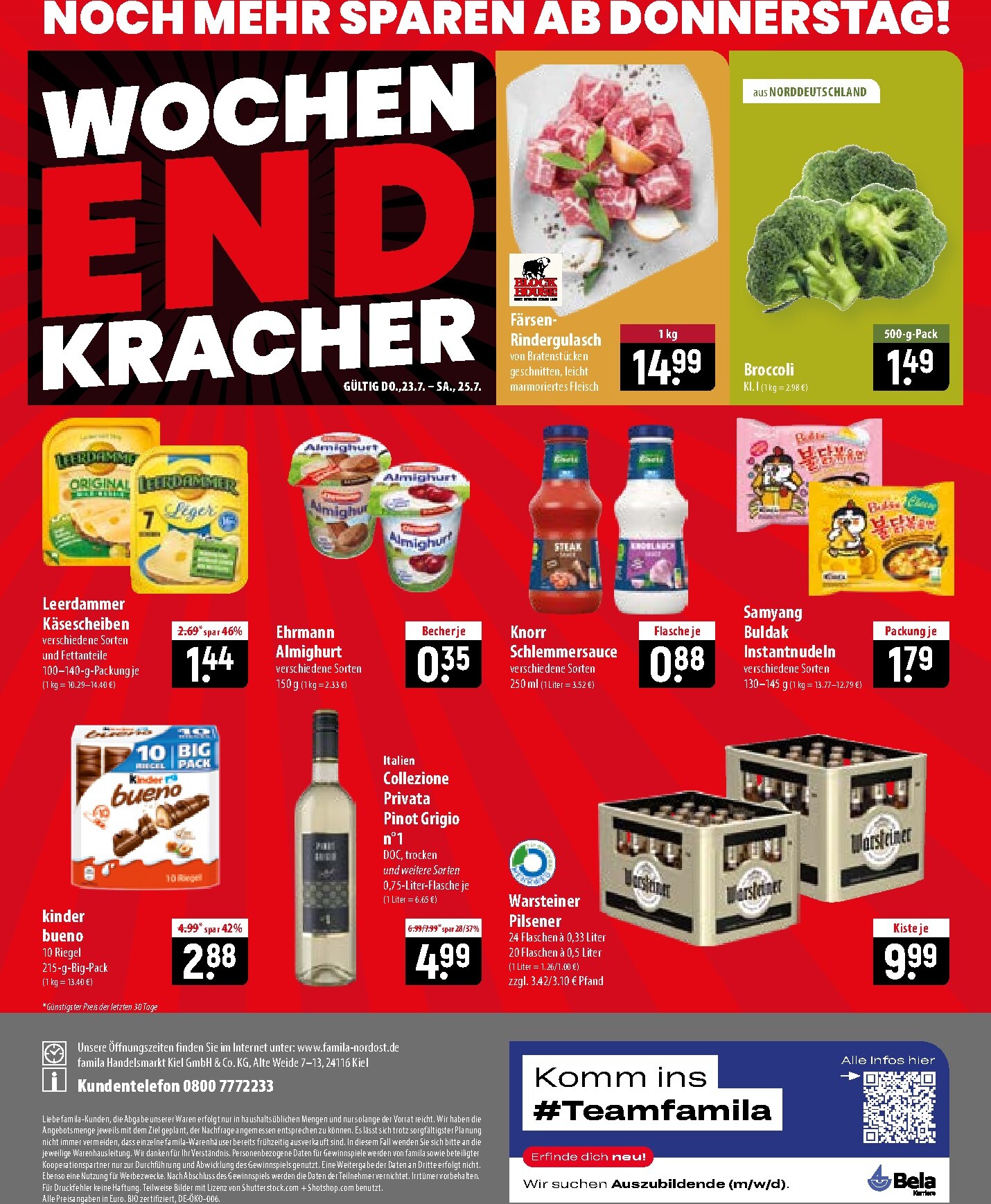 famila-nordost - Famila Nordost Prospekt nächste Woche – von Montag 20.07.2026 bis Samstag 25.07.2026 - page: 24