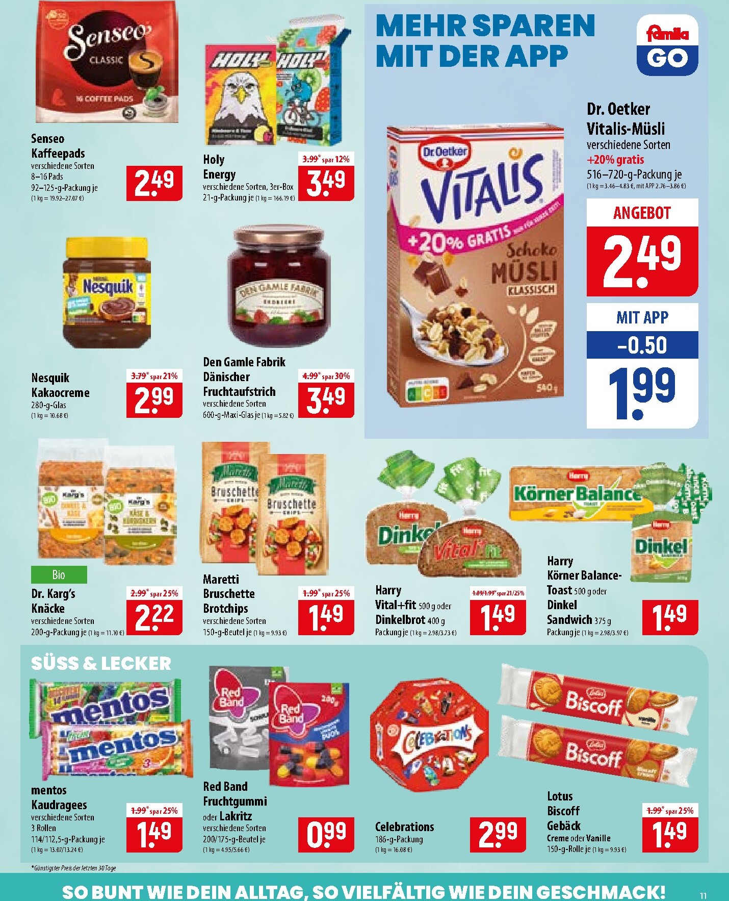 famila-nordost - Famila Nordost Prospekt nächste Woche – von Montag 20.07.2026 bis Samstag 25.07.2026 - page: 11