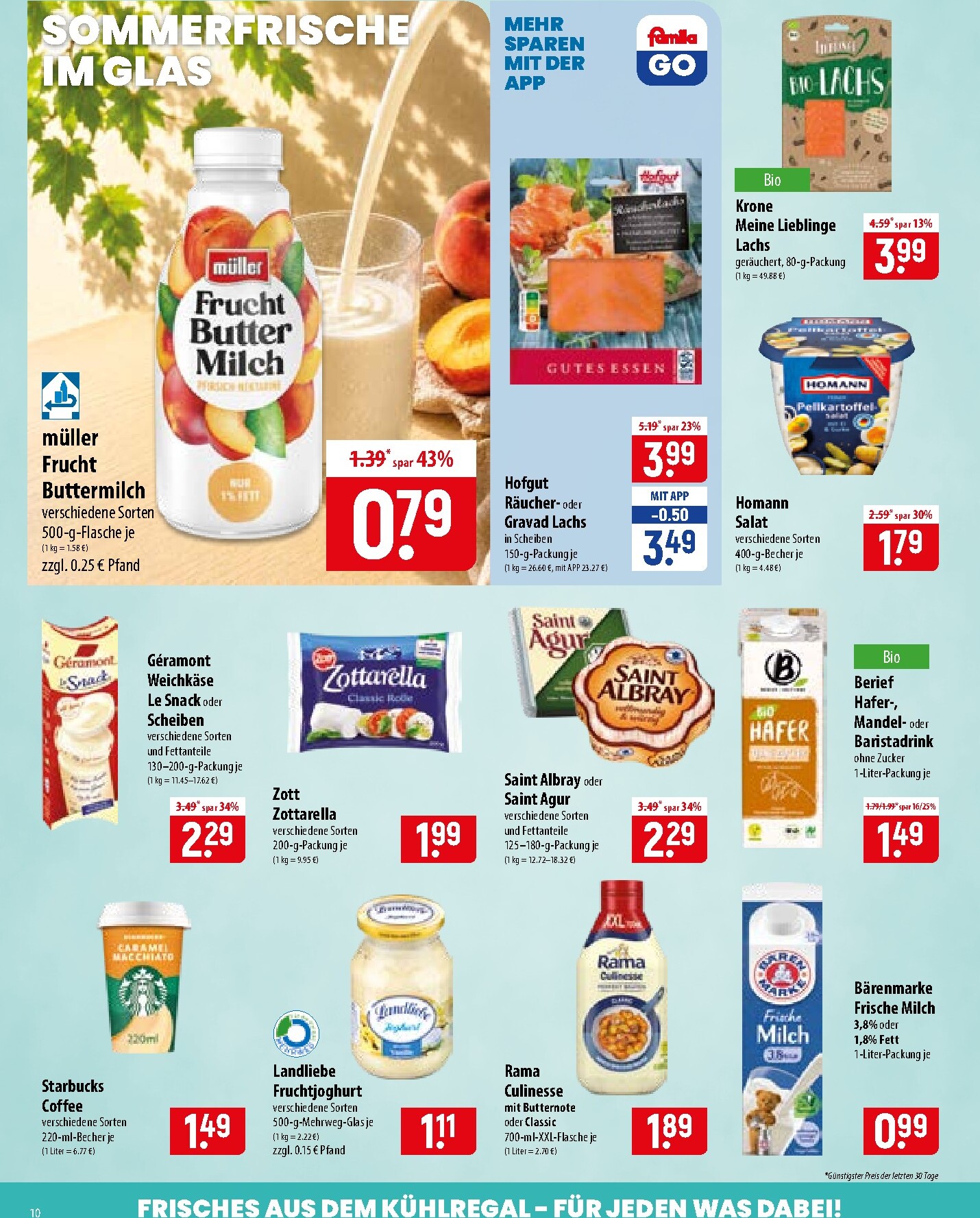famila-nordost - Famila Nordost Prospekt nächste Woche – von Montag 20.07.2026 bis Samstag 25.07.2026 - page: 10