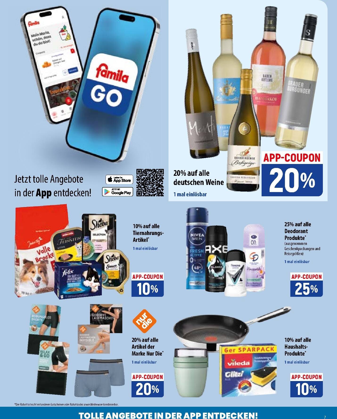 famila-nordost - Famila Nordost Prospekt nächste Woche – von Montag 20.07.2026 bis Samstag 25.07.2026 - page: 7