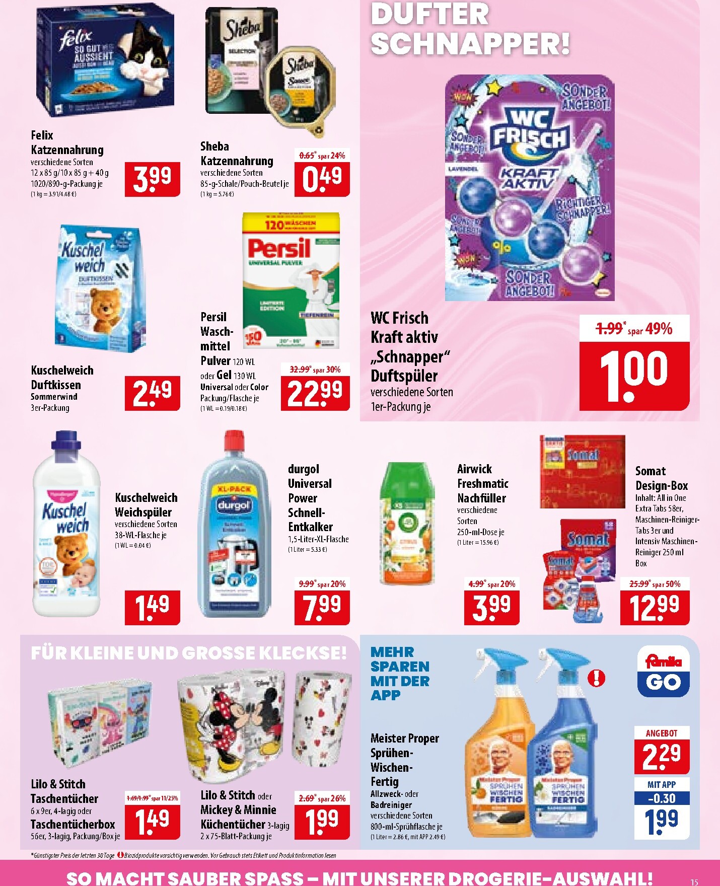 famila-nordost - Famila Nordost Prospekt nächste Woche – von Montag 20.07.2026 bis Samstag 25.07.2026 - page: 15