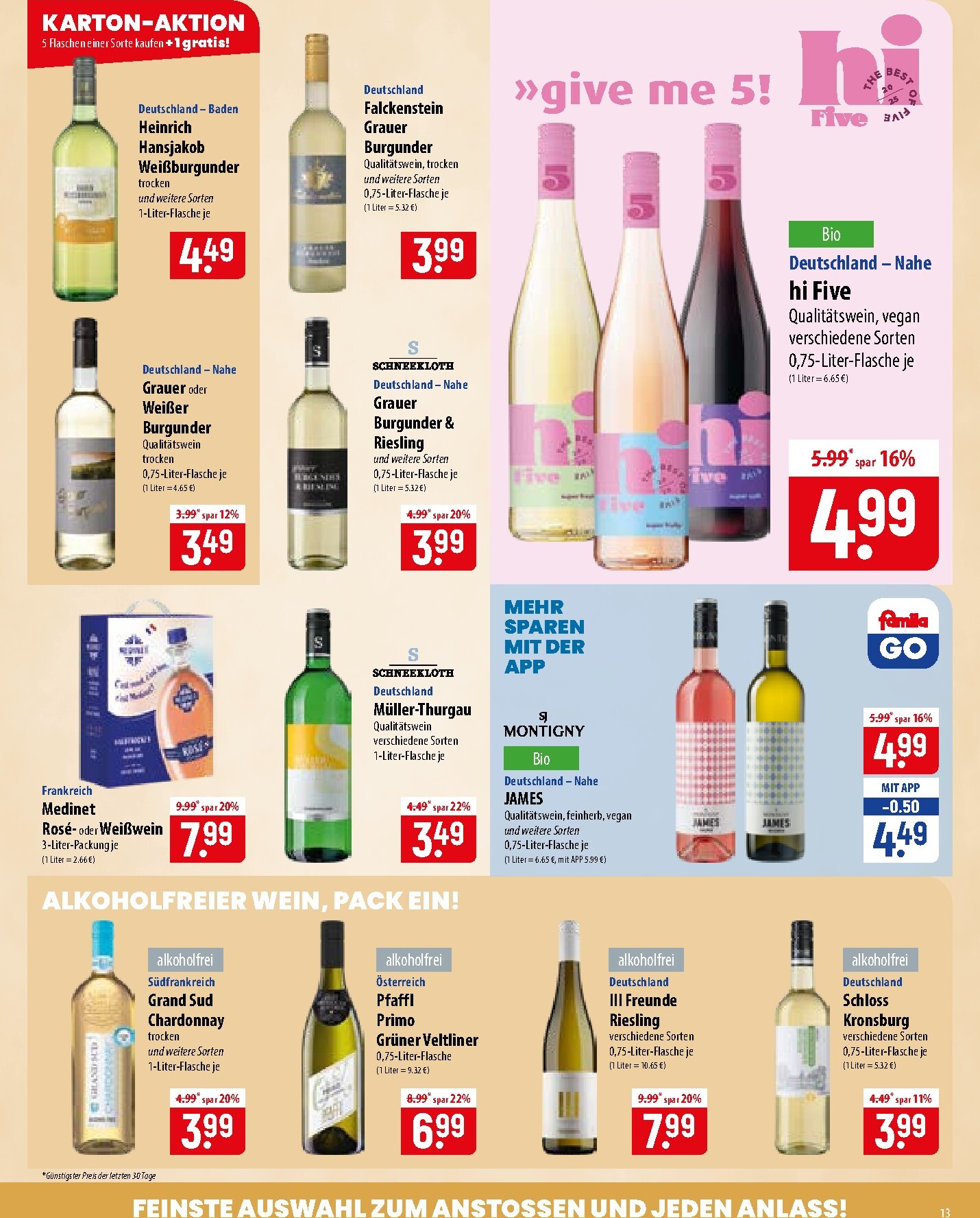 famila-nordost - Famila Nordost Prospekt nächste Woche – von Montag 27.07.2026 bis Samstag 01.08.2026 - page: 13