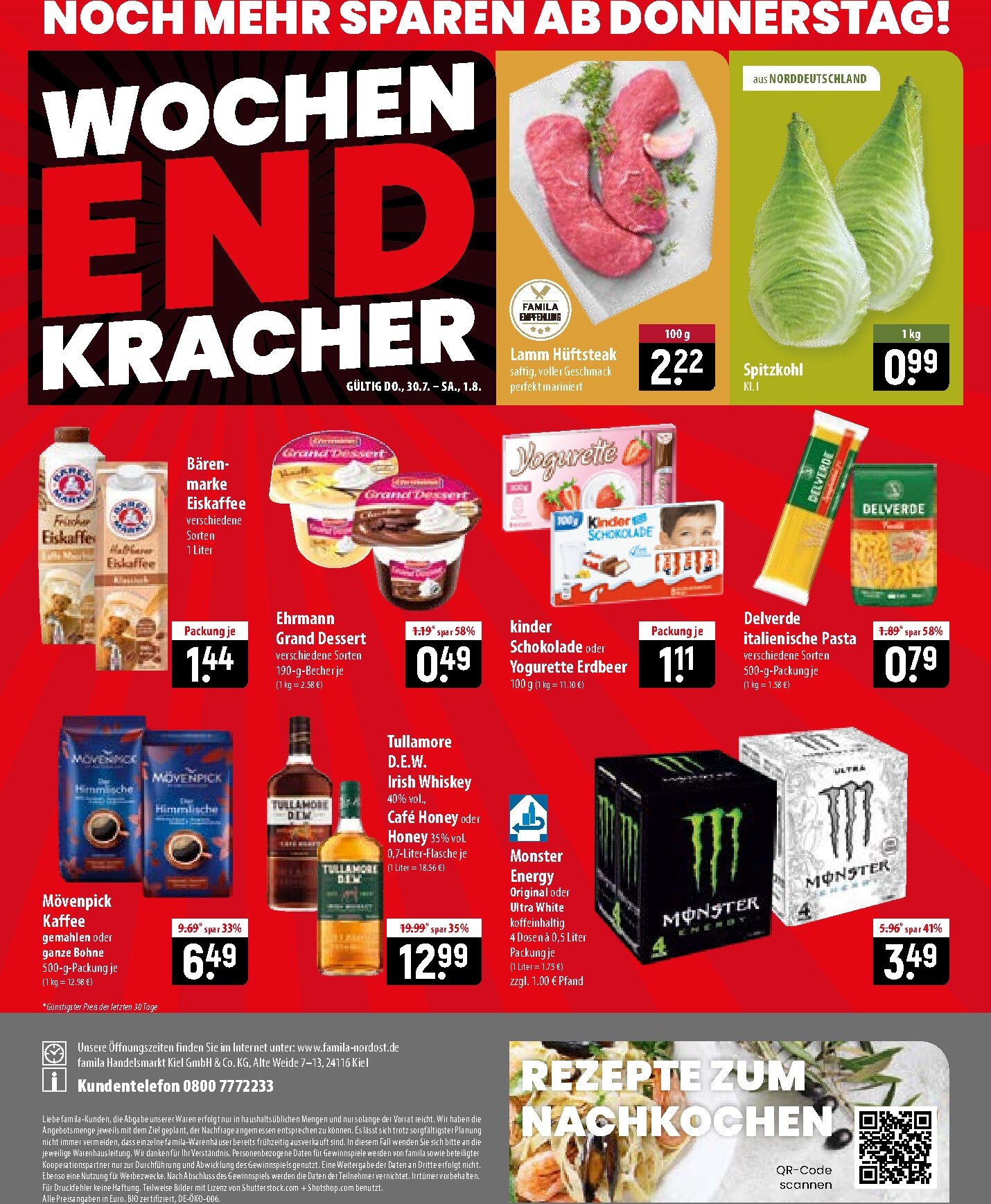 famila-nordost - Famila Nordost Prospekt nächste Woche – von Montag 27.07.2026 bis Samstag 01.08.2026 - page: 24