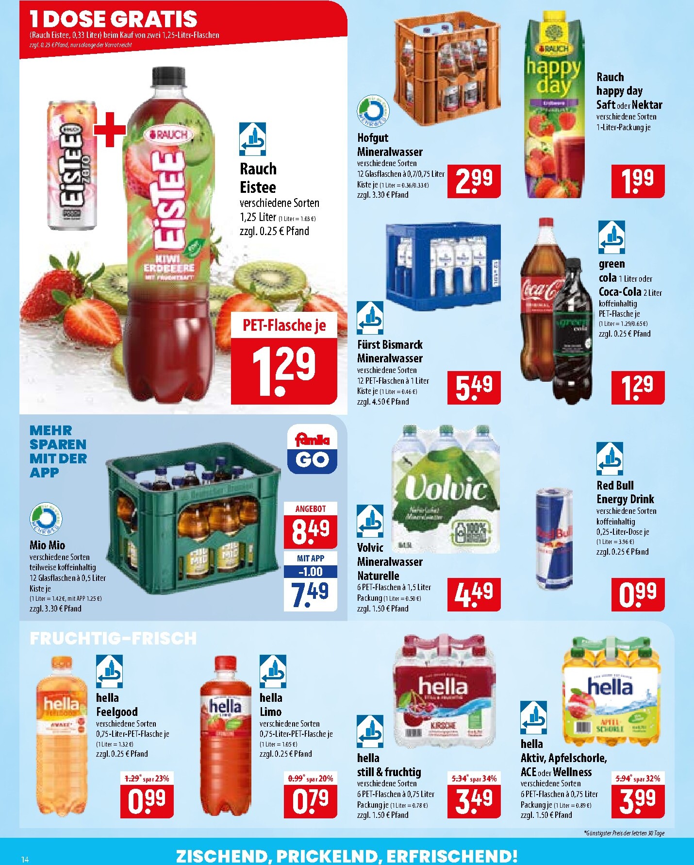 famila-nordost - Famila Nordost Prospekt nächste Woche – von Montag 27.07.2026 bis Samstag 01.08.2026 - page: 14