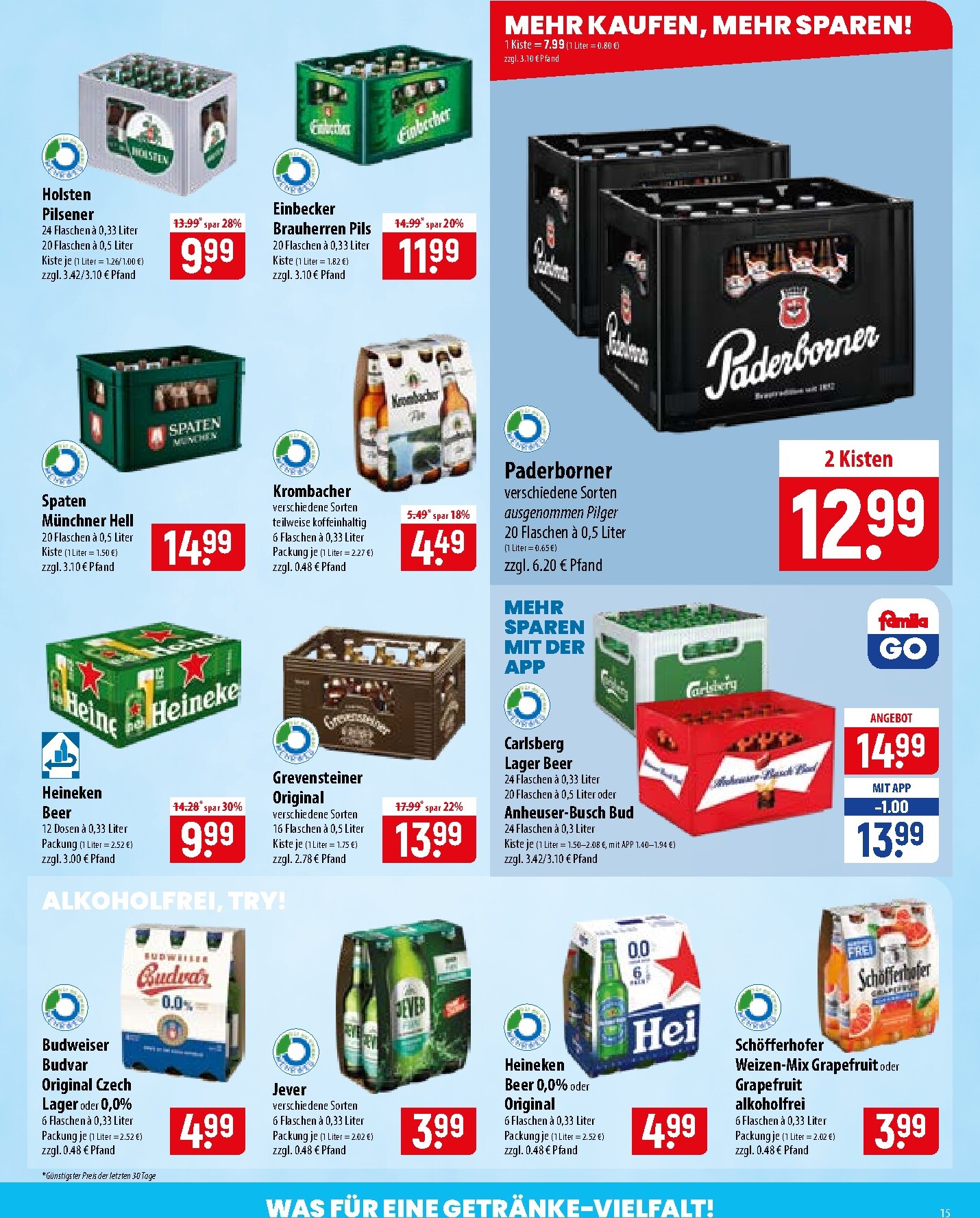 famila-nordost - Famila Nordost Prospekt nächste Woche – von Montag 27.07.2026 bis Samstag 01.08.2026 - page: 15