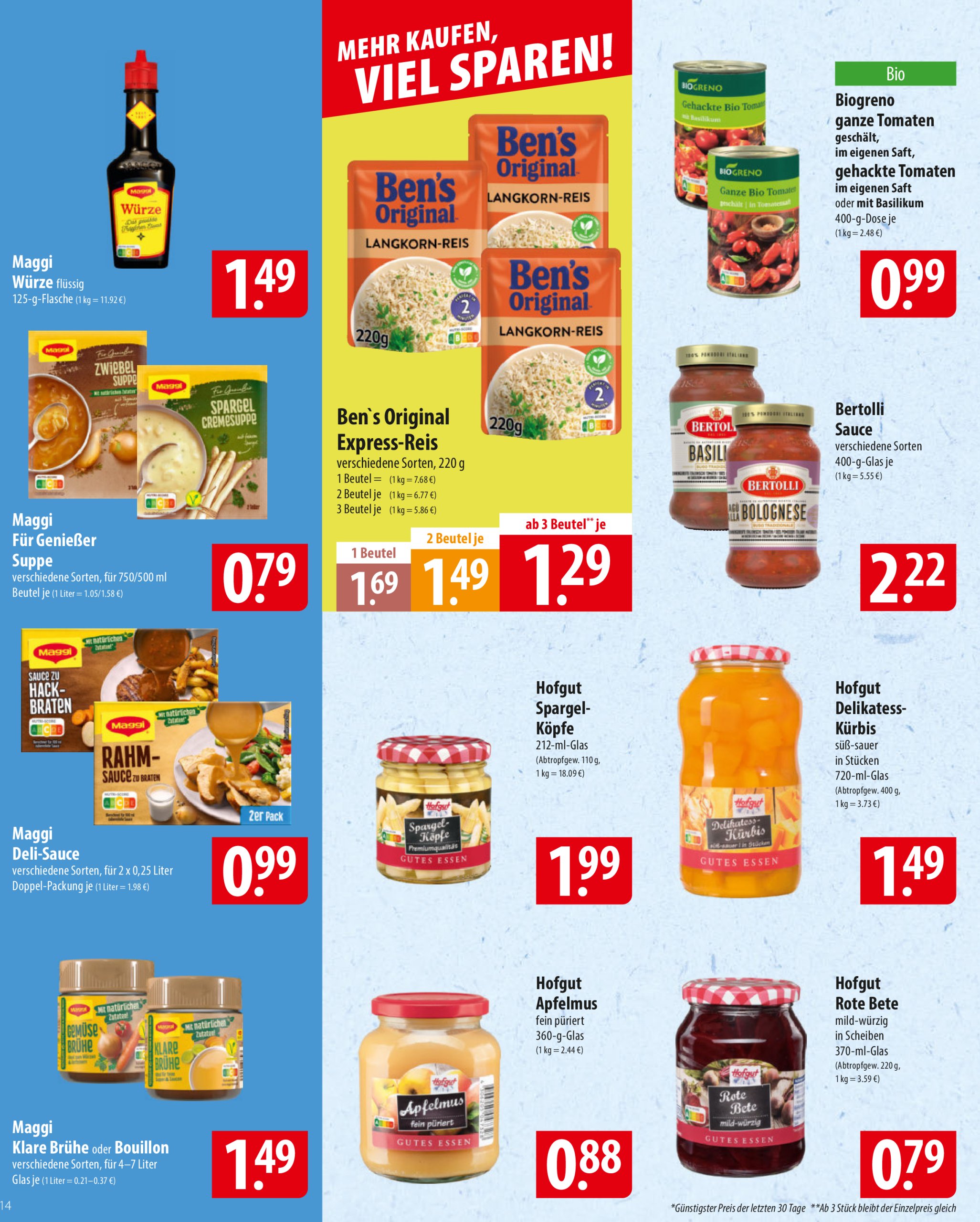 famila-nordost - Famila Nordost-Prospekt gültig von 24.03. bis 29.03. - page: 14