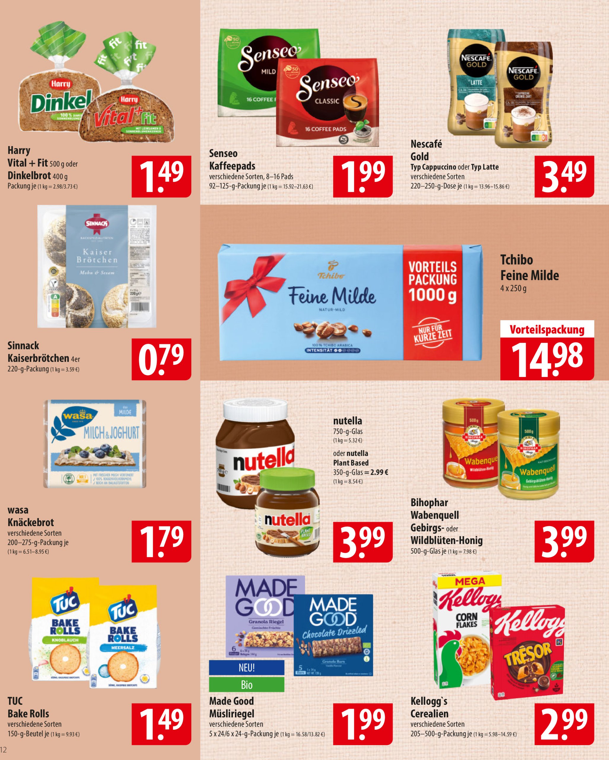 famila-nordost - Famila Nordost-Prospekt gültig von 24.03. bis 29.03. - page: 12