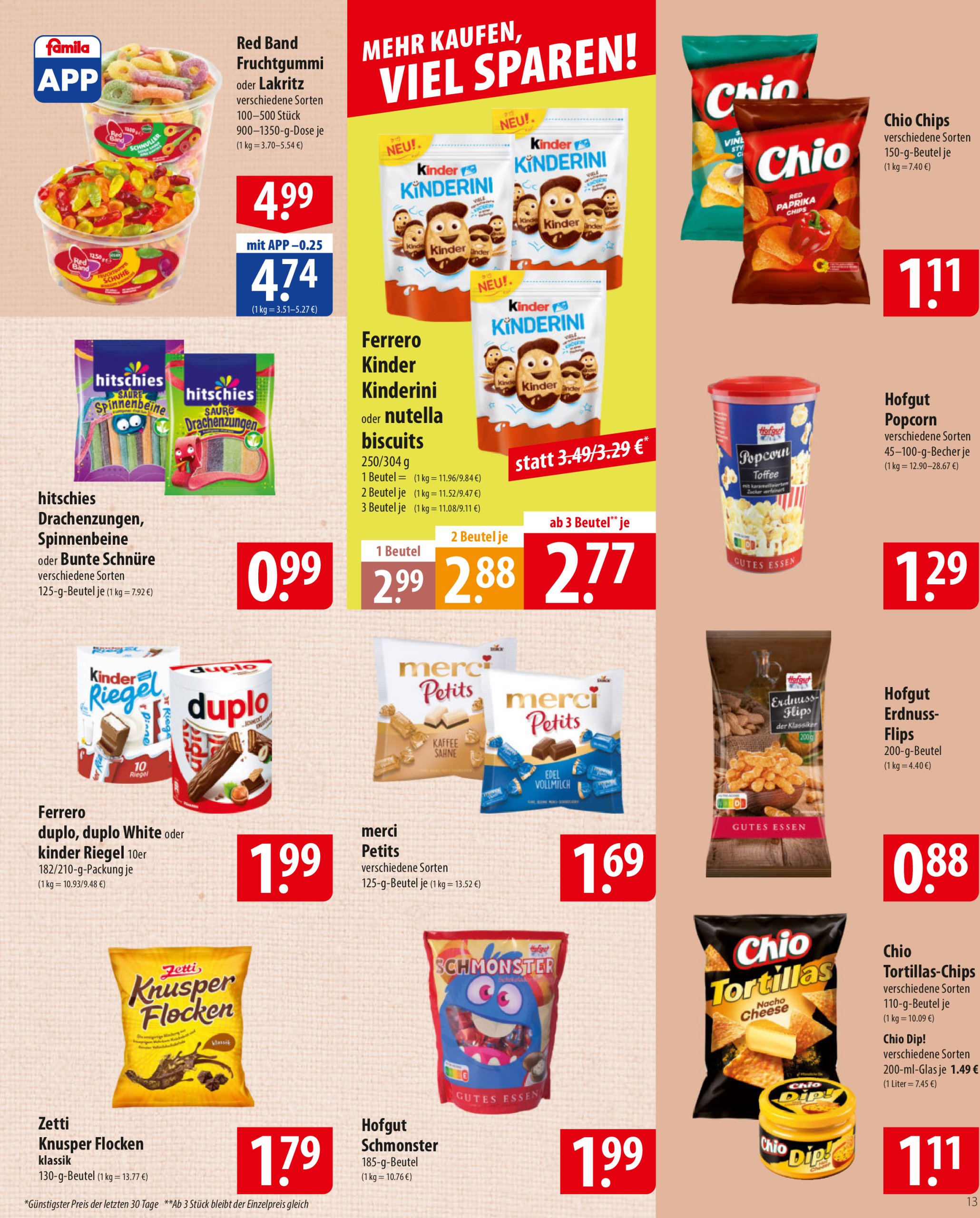 famila-nordost - Famila Nordost-Prospekt gültig von 24.03. bis 29.03. - page: 13